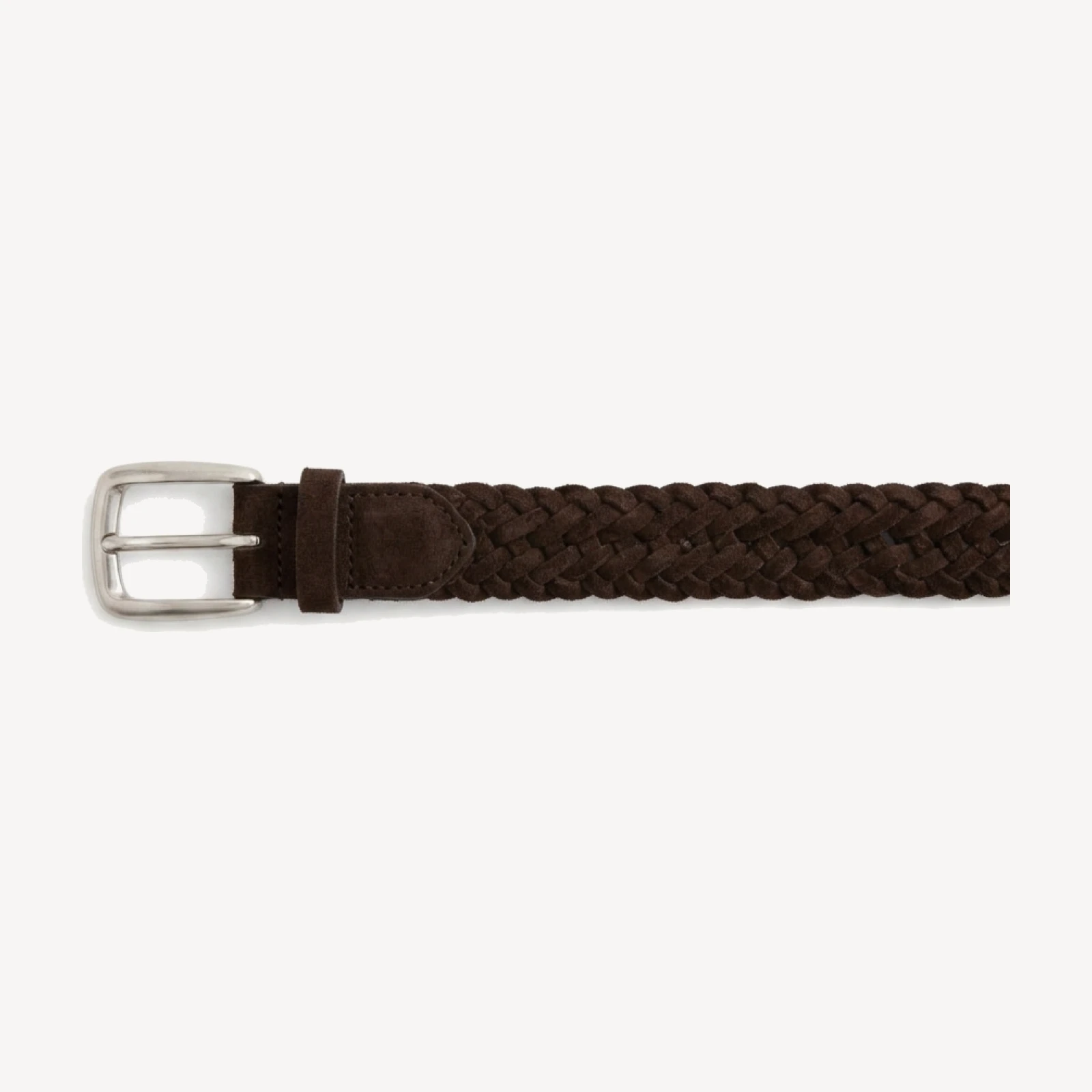 Braided Suede Belt