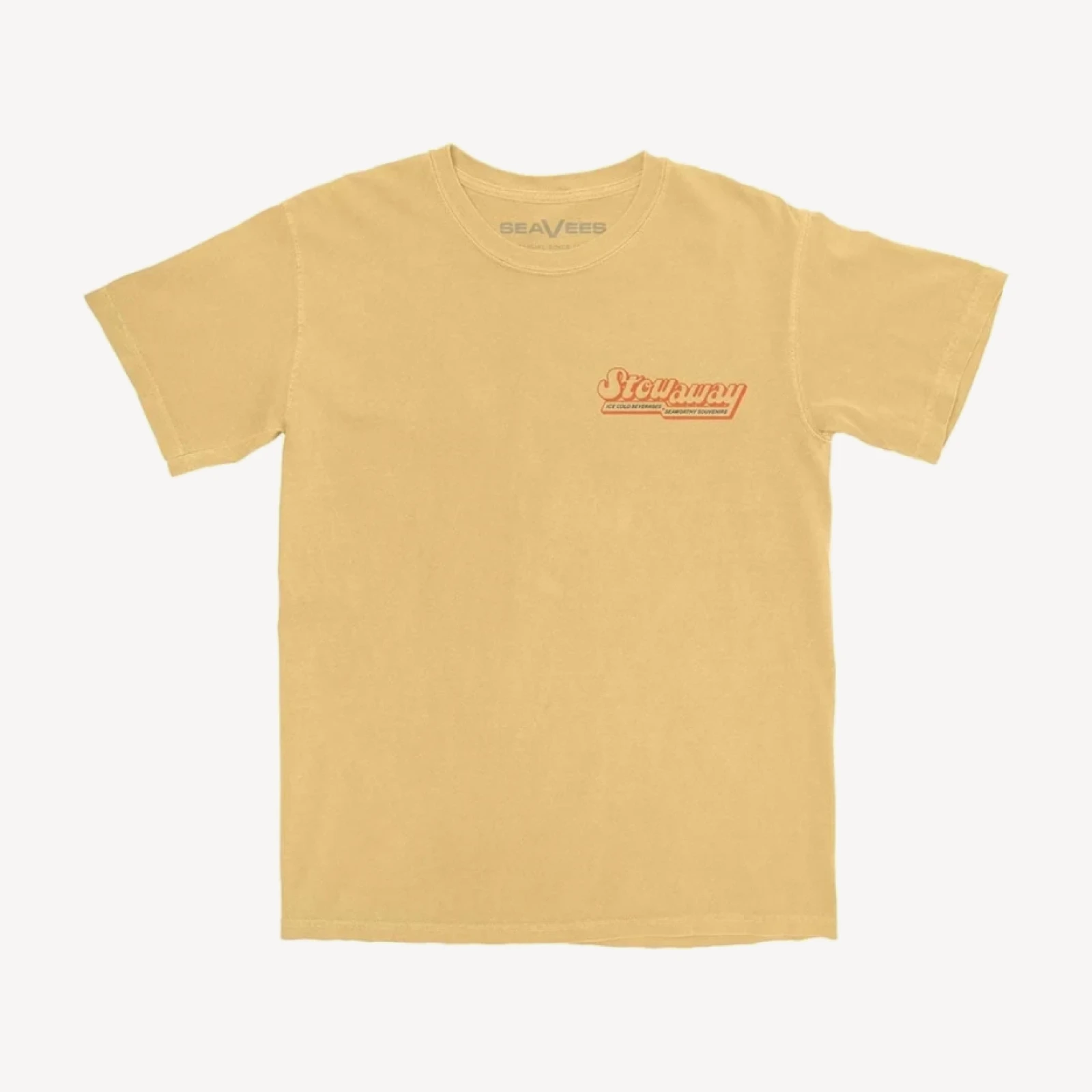 SeaVees - Stowaway Tee - Mustard