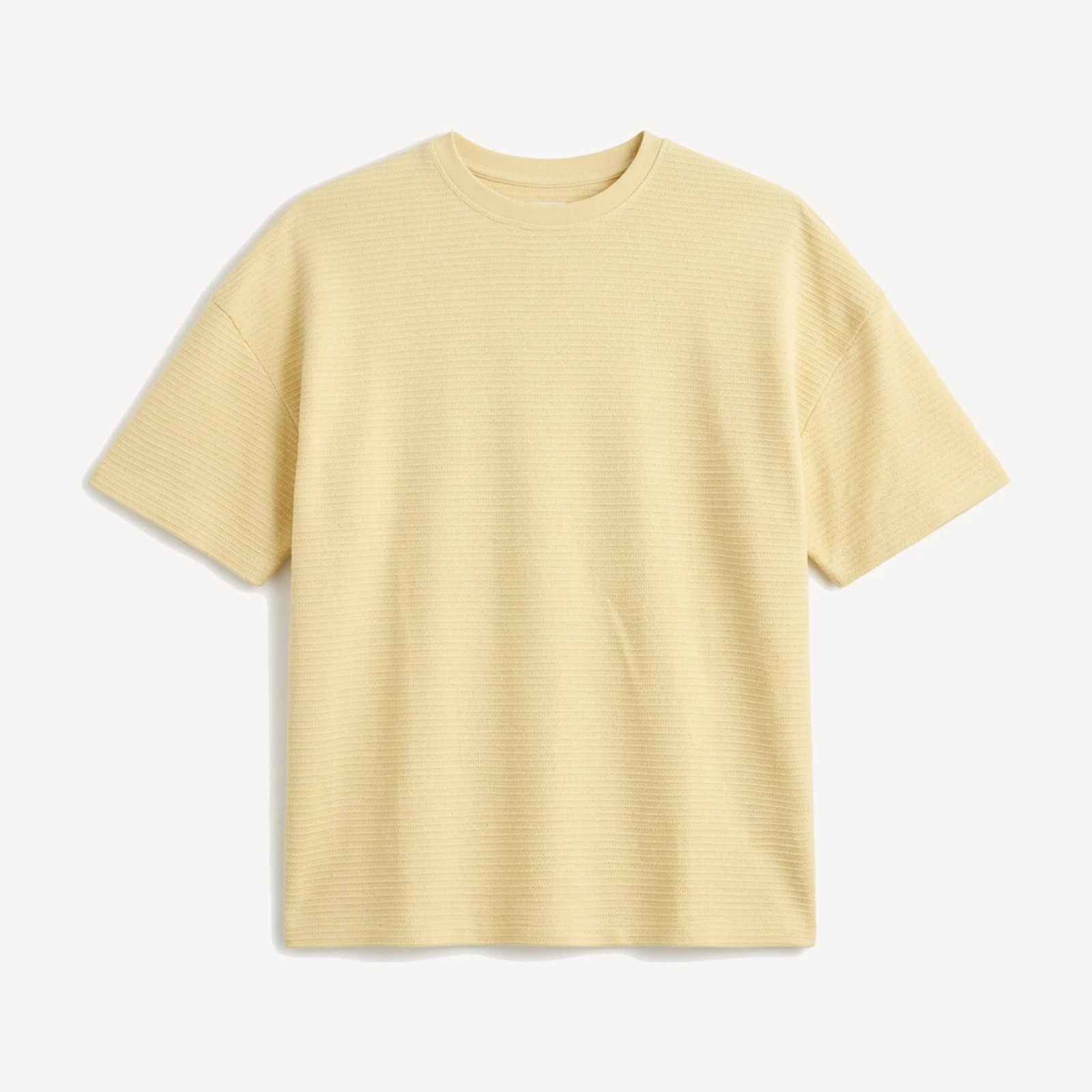 BOXY TEXTURED KNIT TEE