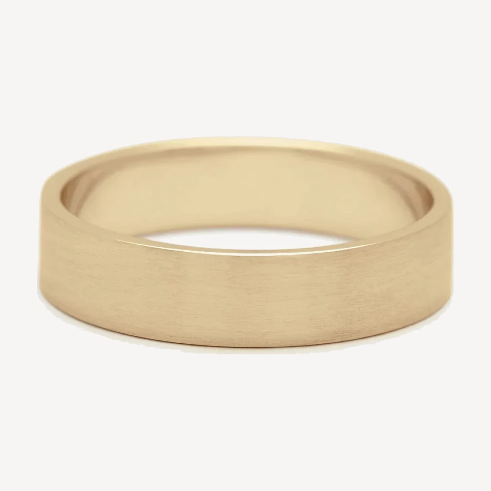 Flat Band - 14k Gold or Platinum