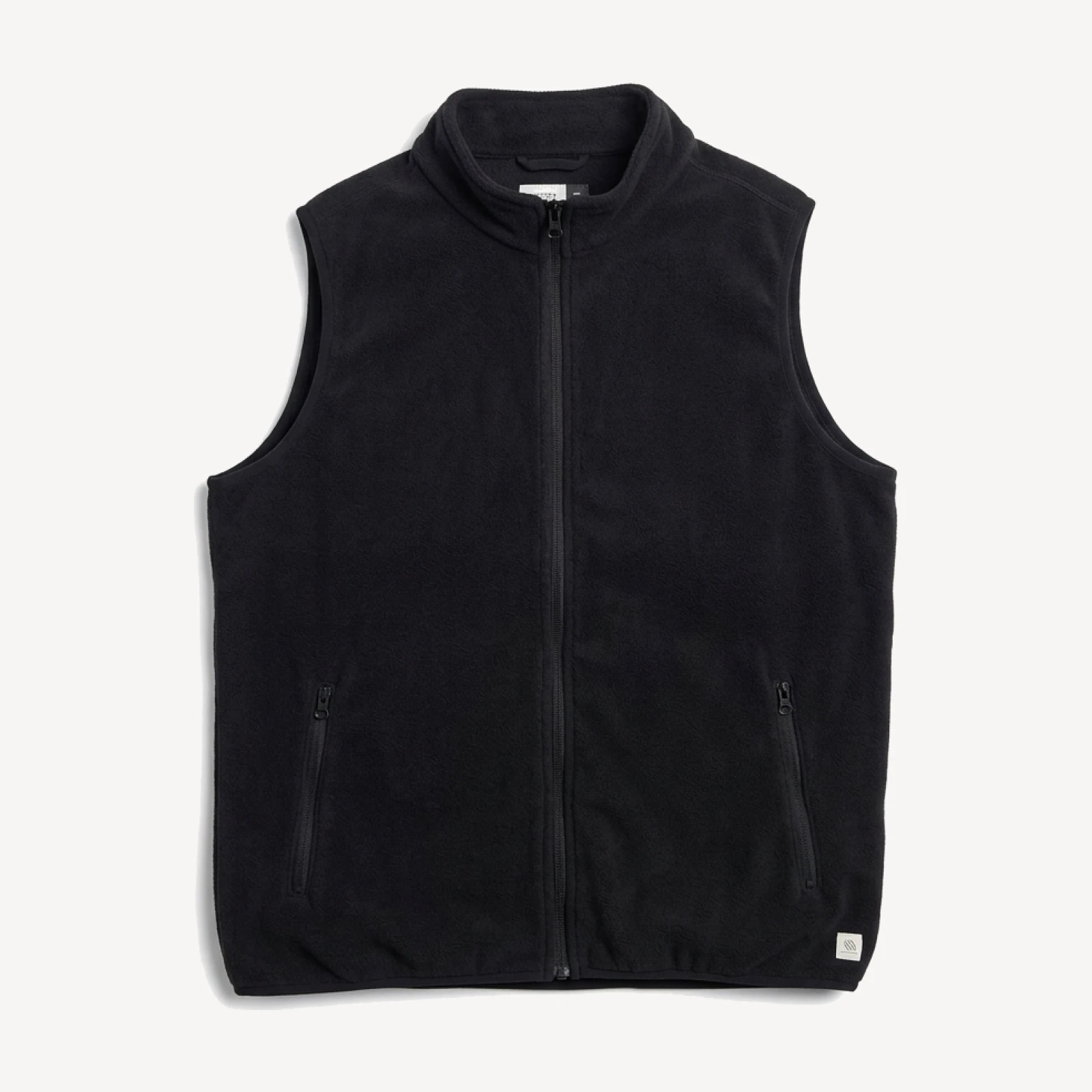 Men's Corbet Full Zip Vest in Black