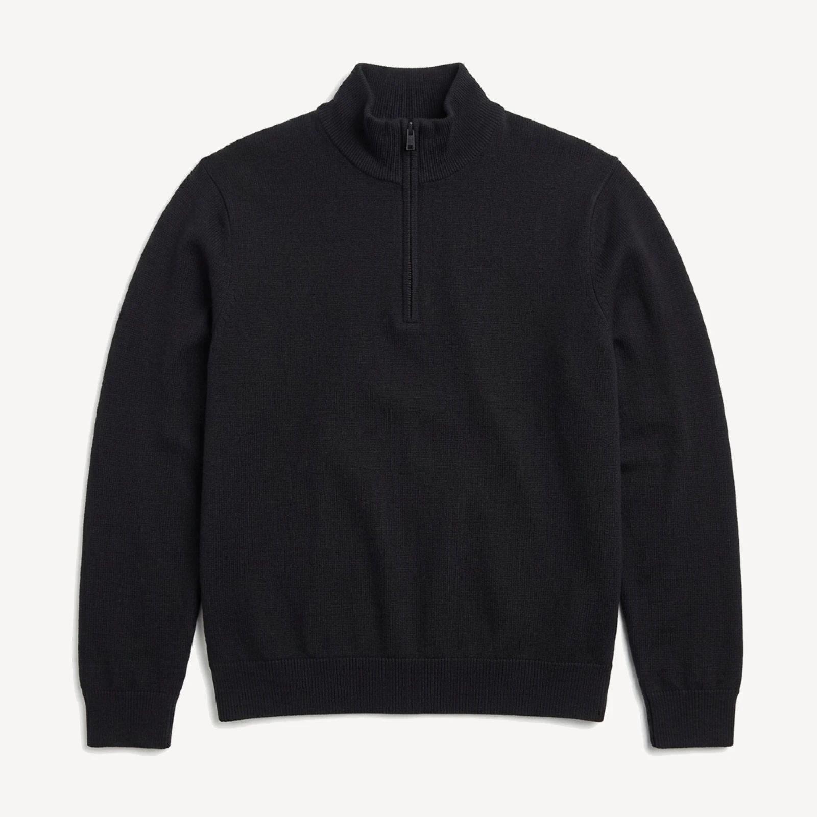 Men's Corbet Quarter Zip Pullover in Black