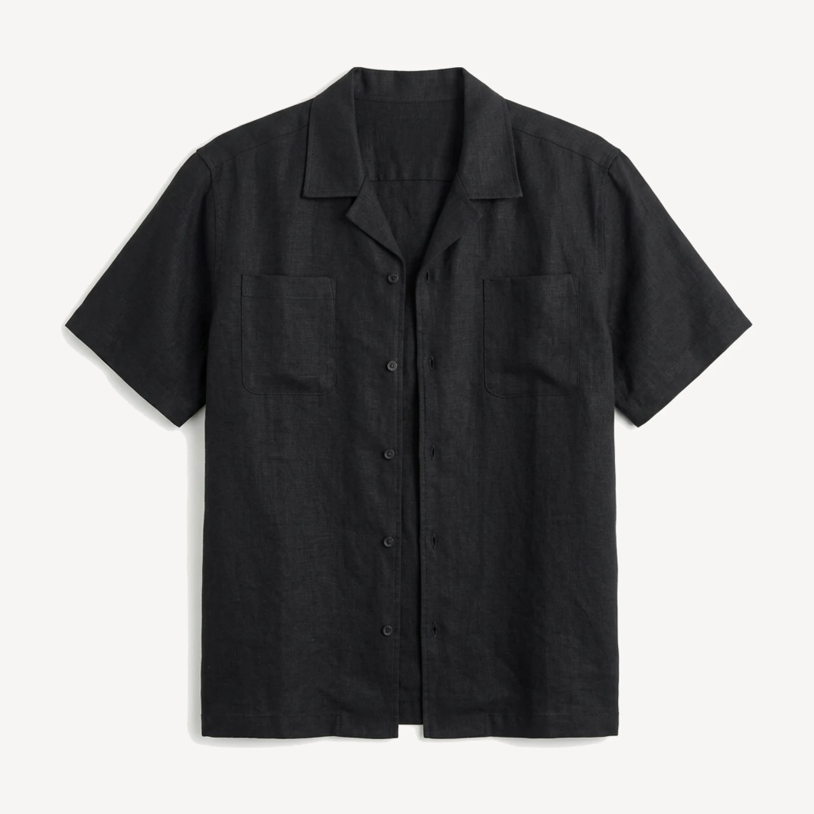 LINEN SHIRT - SHORT SLEEVE