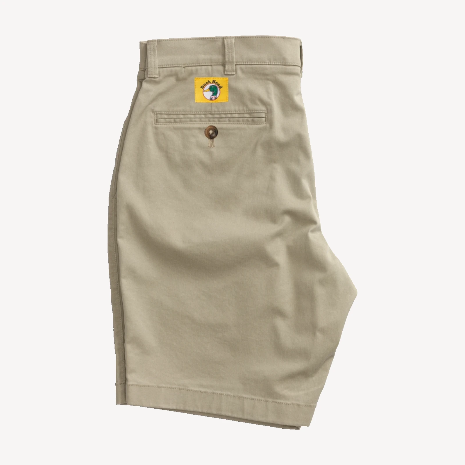 9" Gold School Chino Short - Khaki Gold Patch