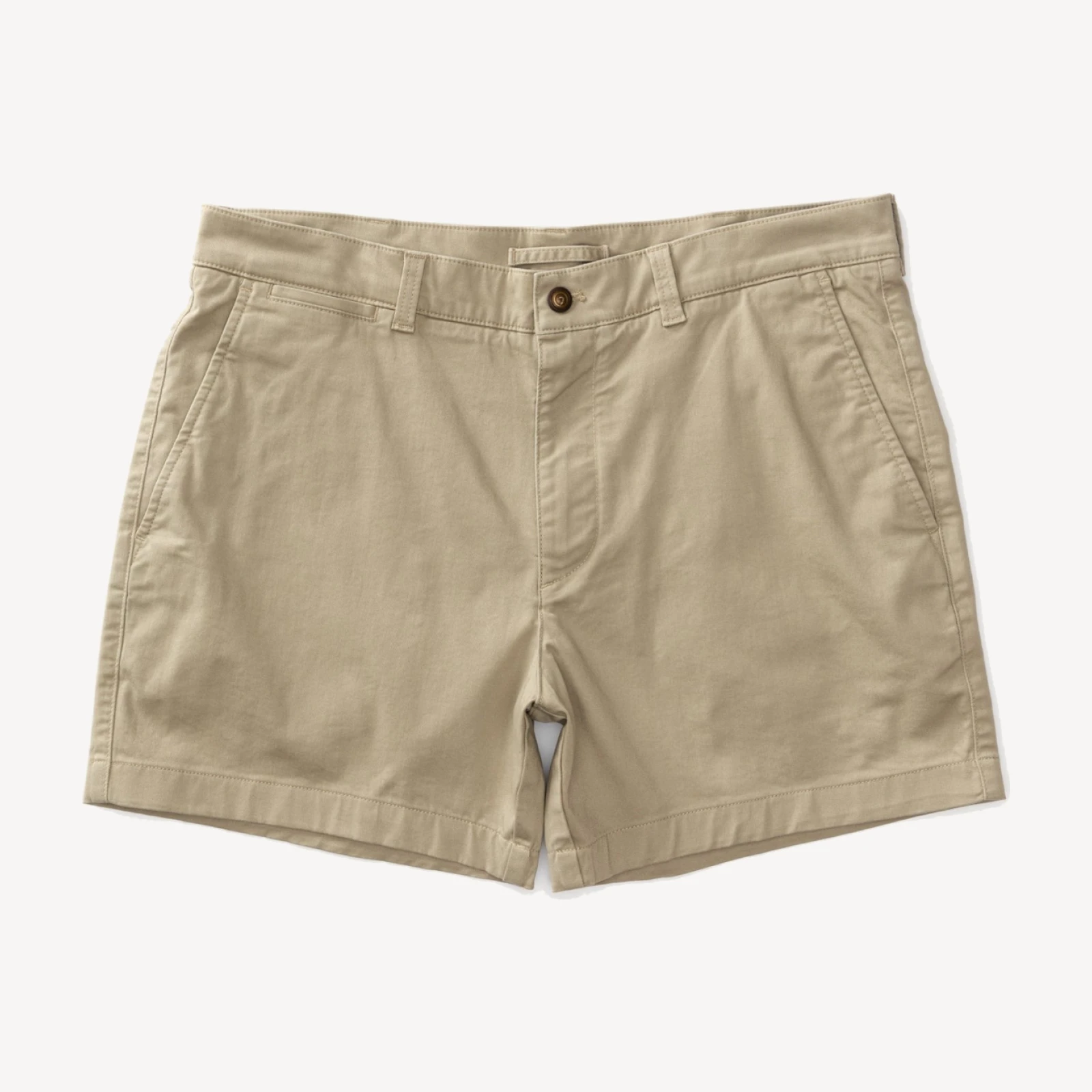 5" Gold School Chino Short - Khaki