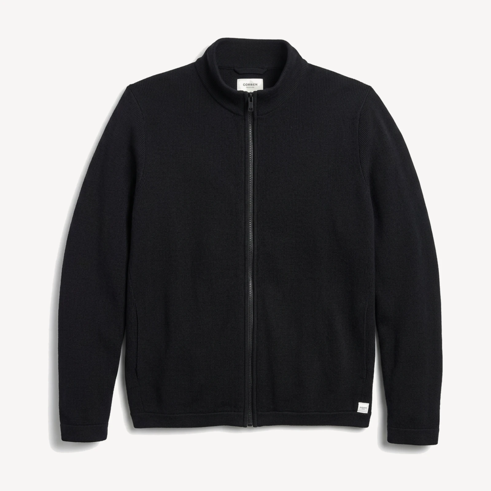 Men's Corbet Full Zip Jacket in Black