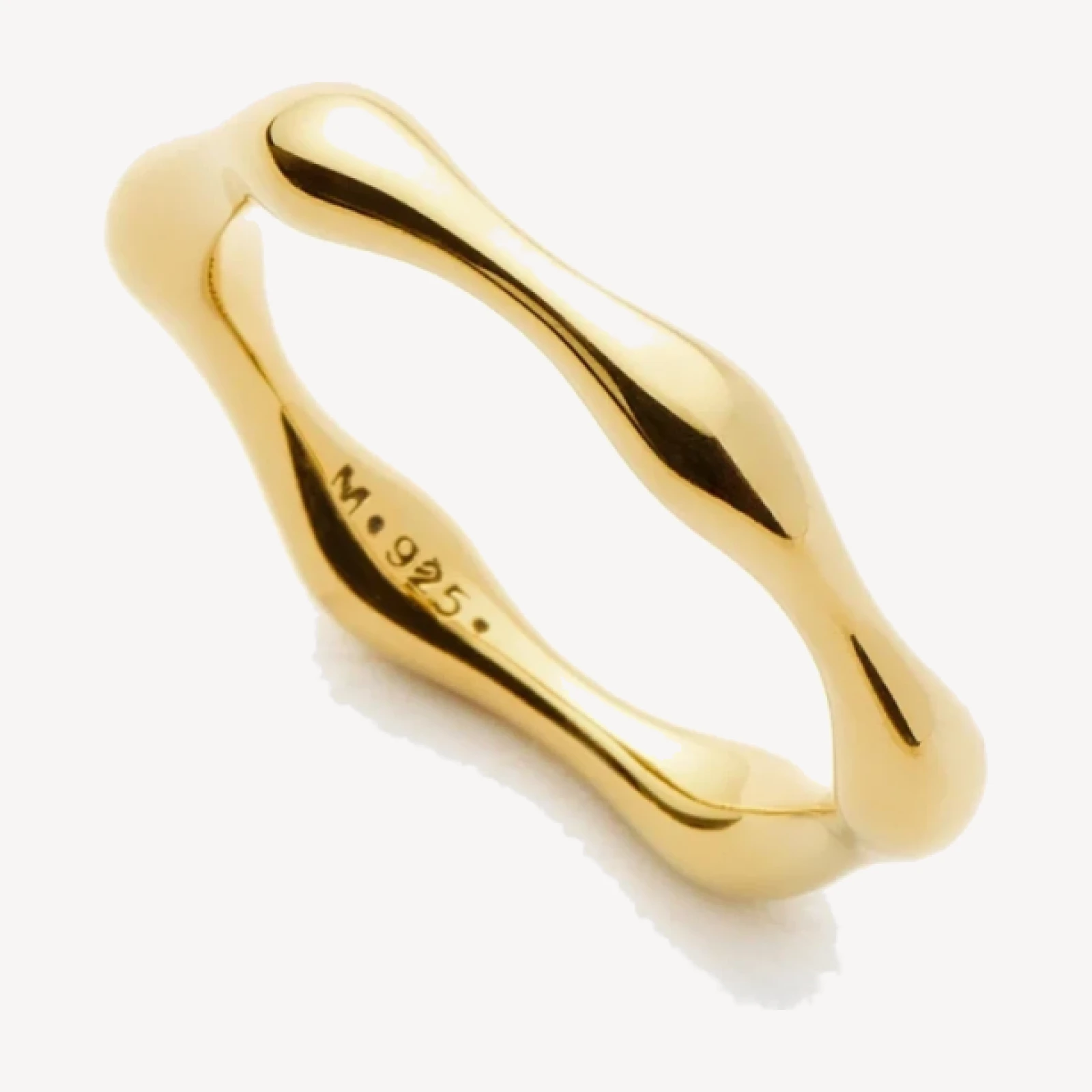 Molten Stacking Ring | 18ct Gold Vermeil
