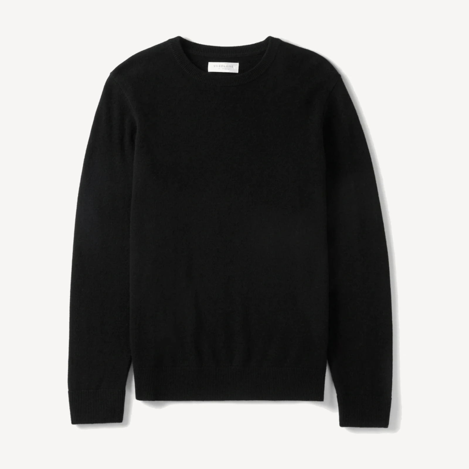 The Grade-A Cashmere Crew | Black