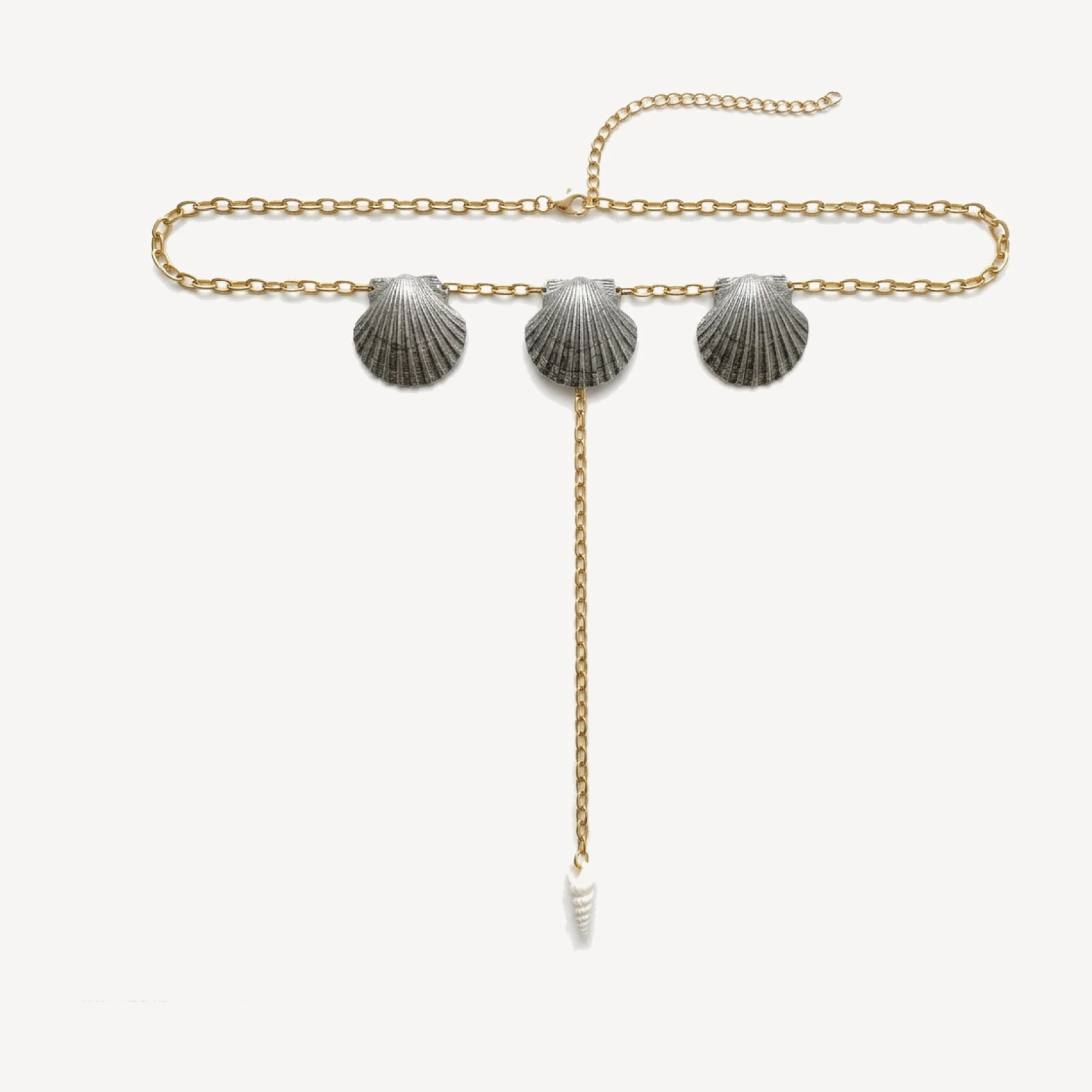 The Mermaid Shell Belly Chain Belt