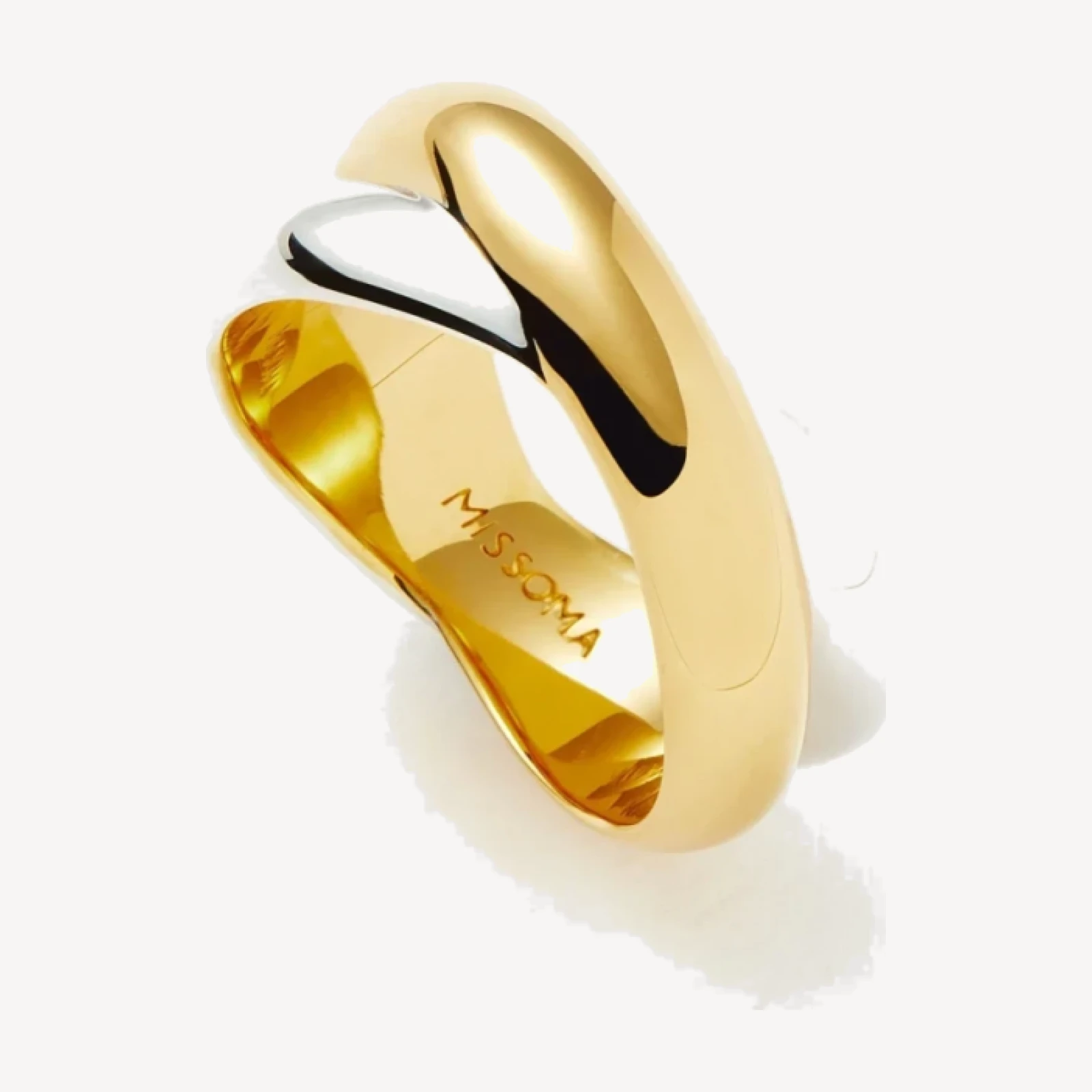 Lucy Williams Chunky Entwine Ring | Mixed Metal