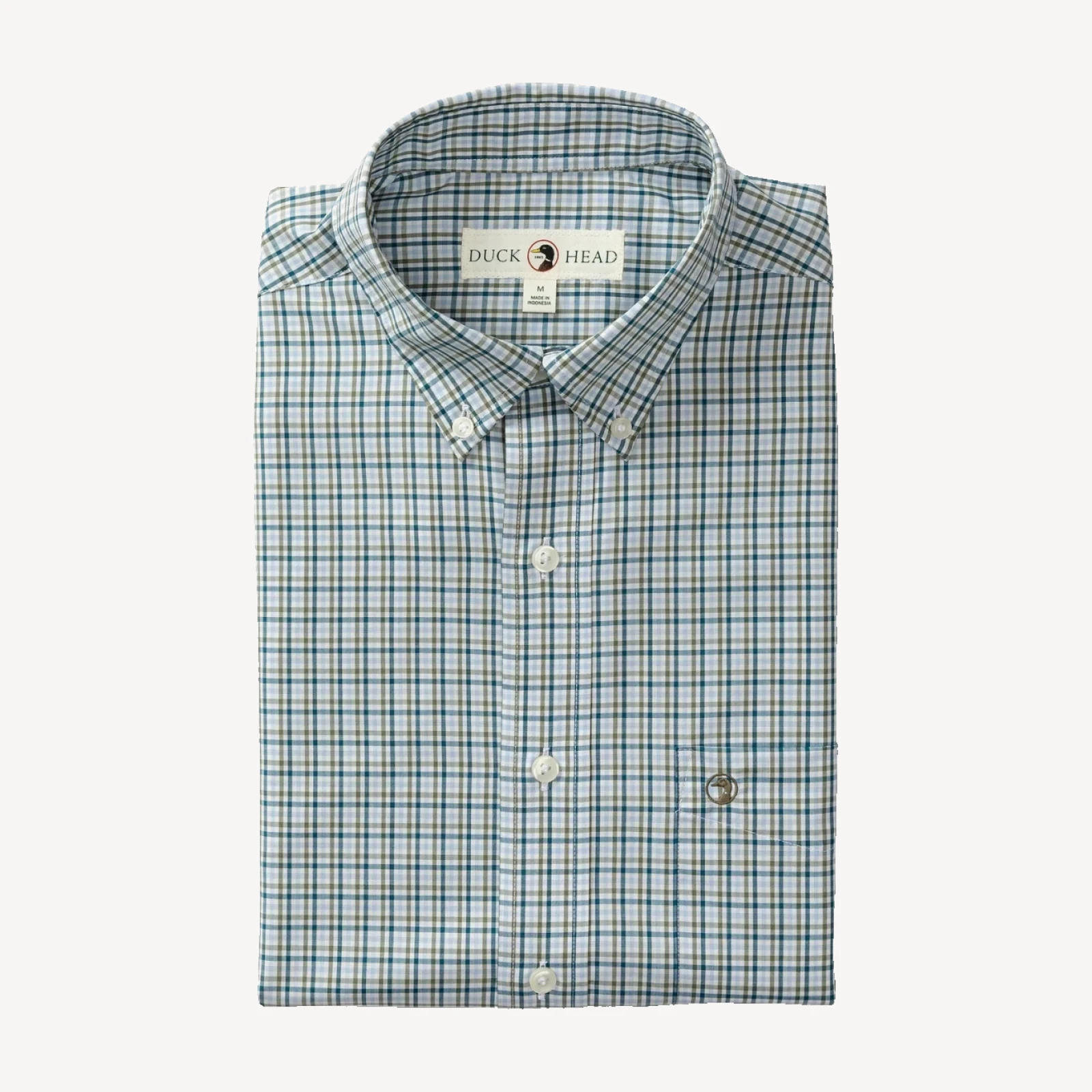 Performance Poplin Sport Shirt - Benton Plaid