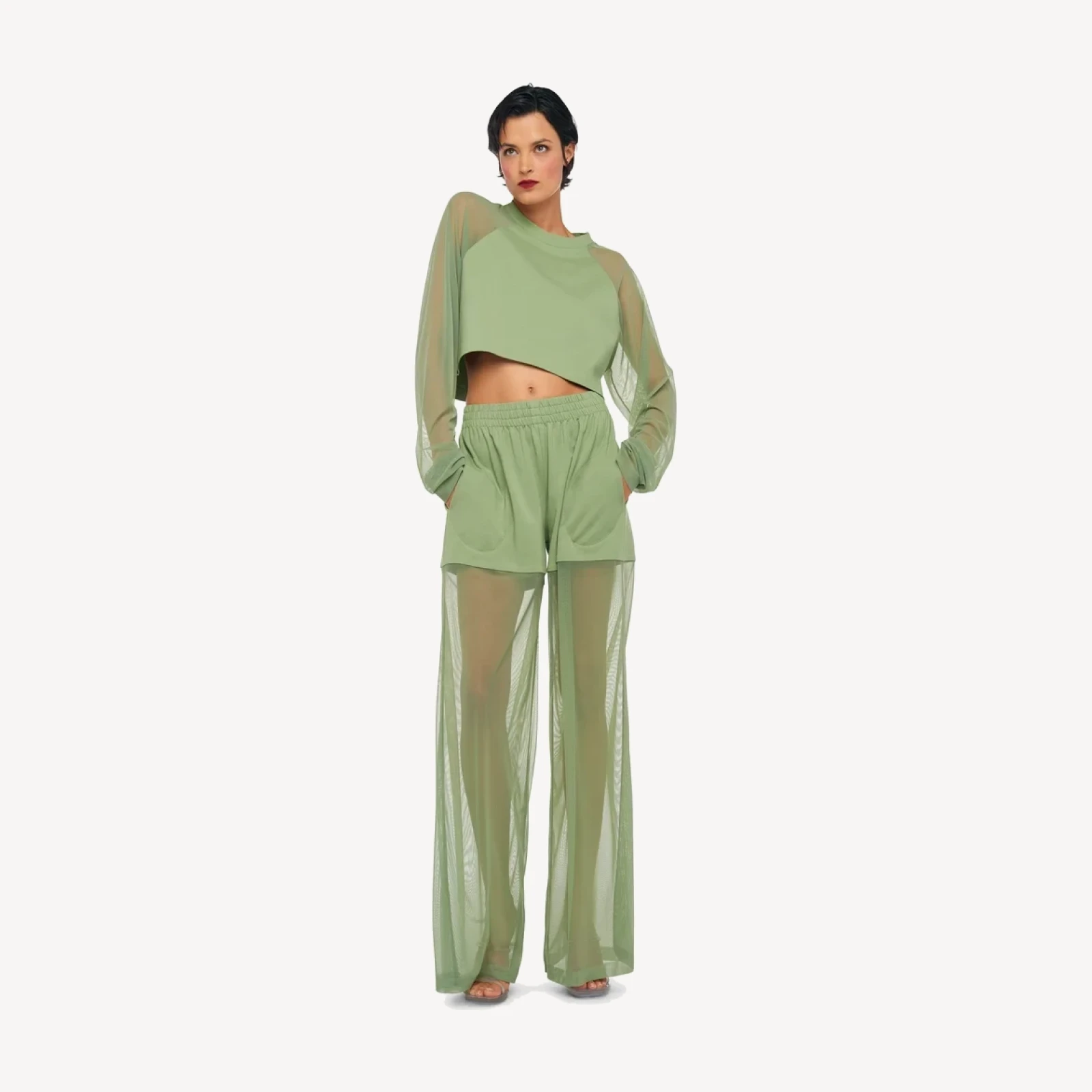 BF ELEPHANT SWEATPANT W/ MESH