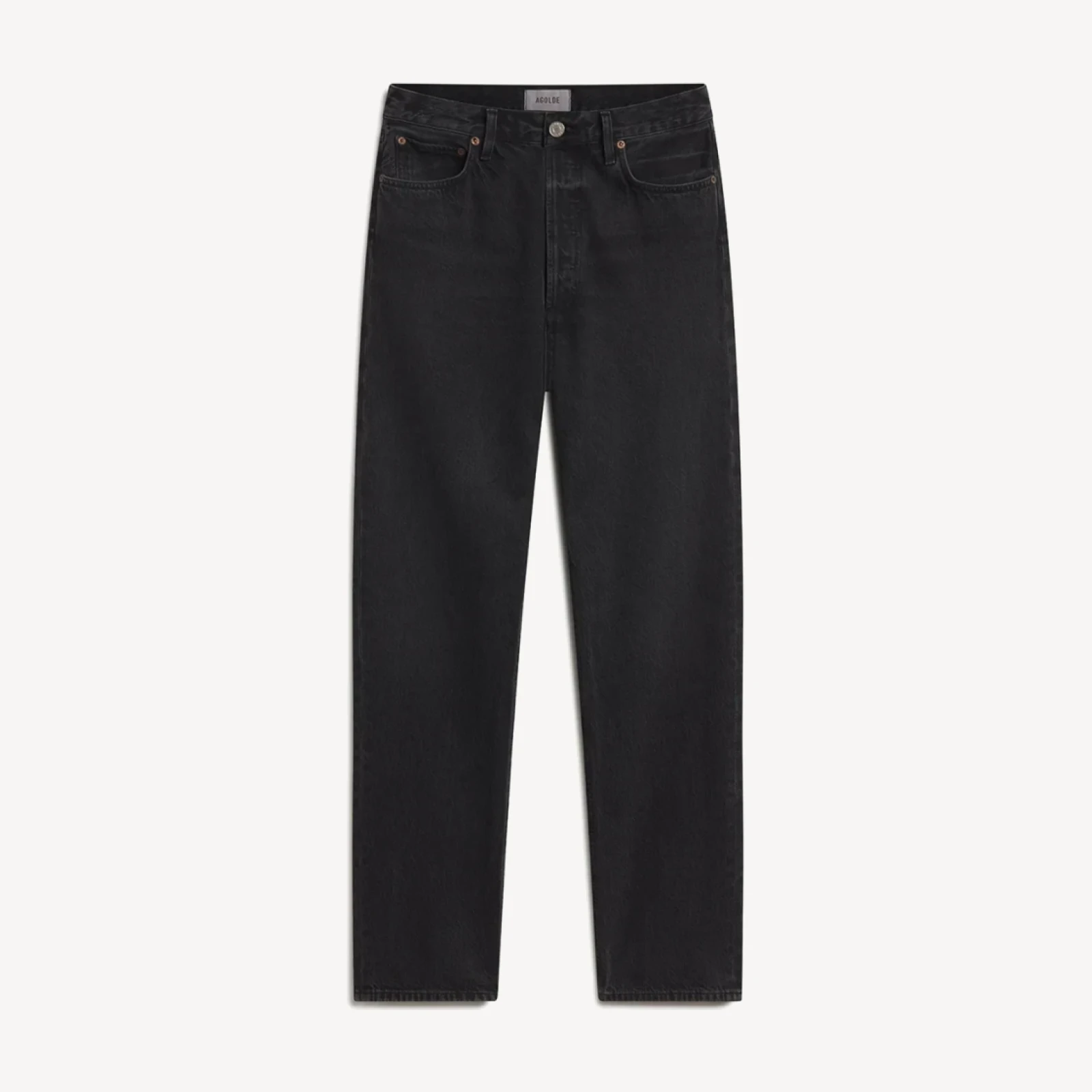 90's Pinch Waist High Rise Straight (Weightless) in Vanta