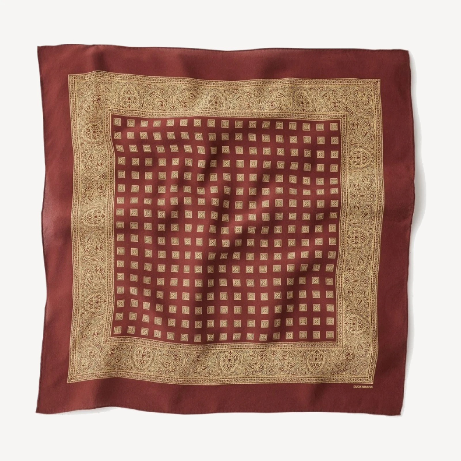 Sienna / Oyster Silverado Silk Bandana