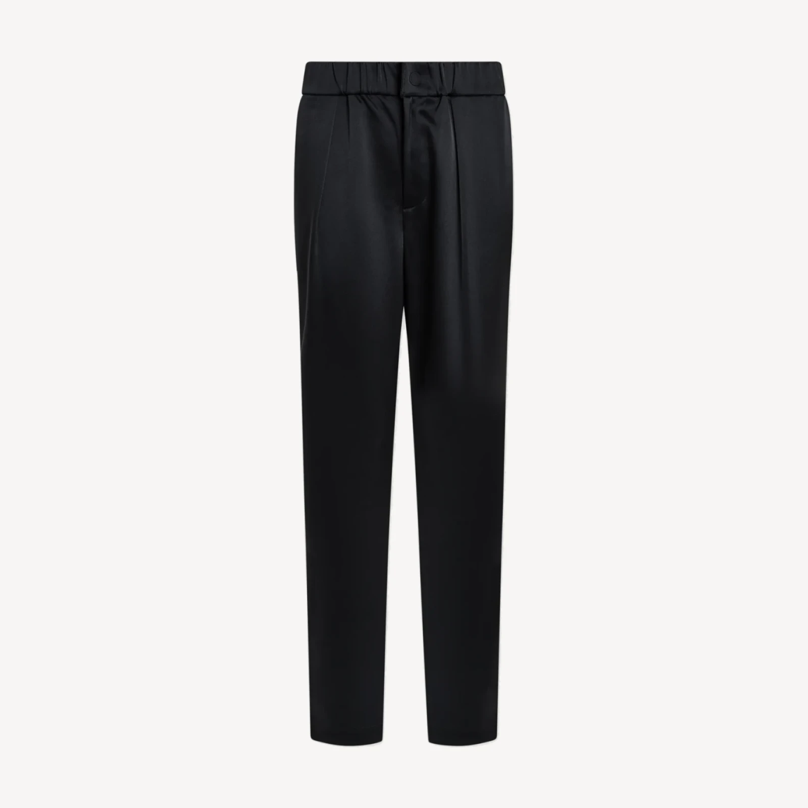 Double Satin Elegant Tapered Trouser Long