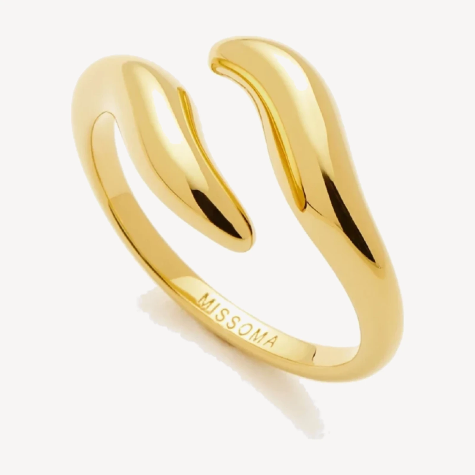 Savi Signature Open Ring | 18ct Gold Plated