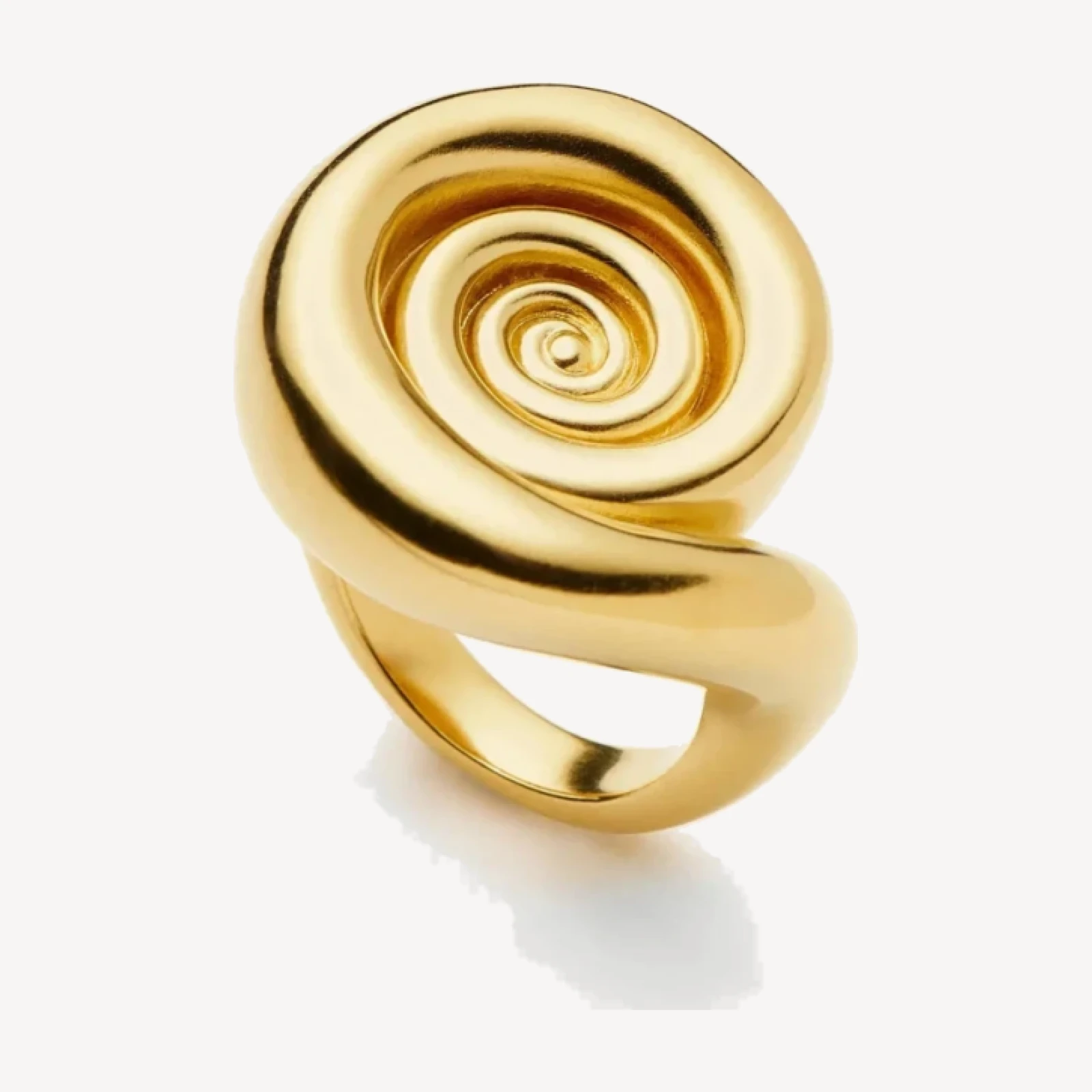 Spiral Statement Ring | 18ct Gold Plated