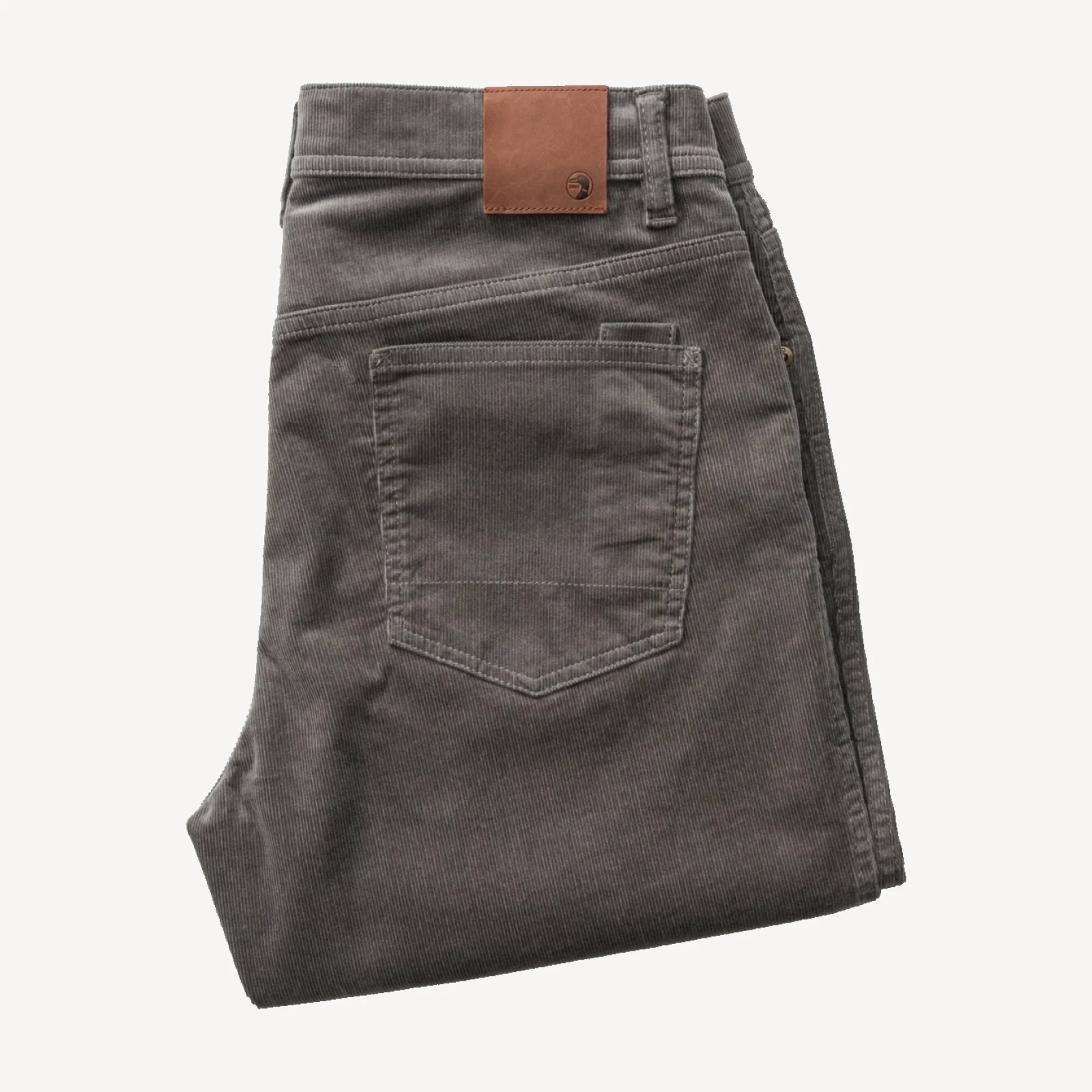 Holston Corduroy Five-Pocket - Fossil Gray