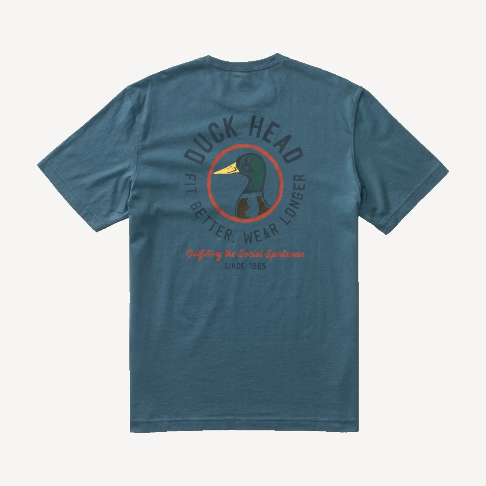 Fit Better Wear Longer T-Shirt - Stormy Teal