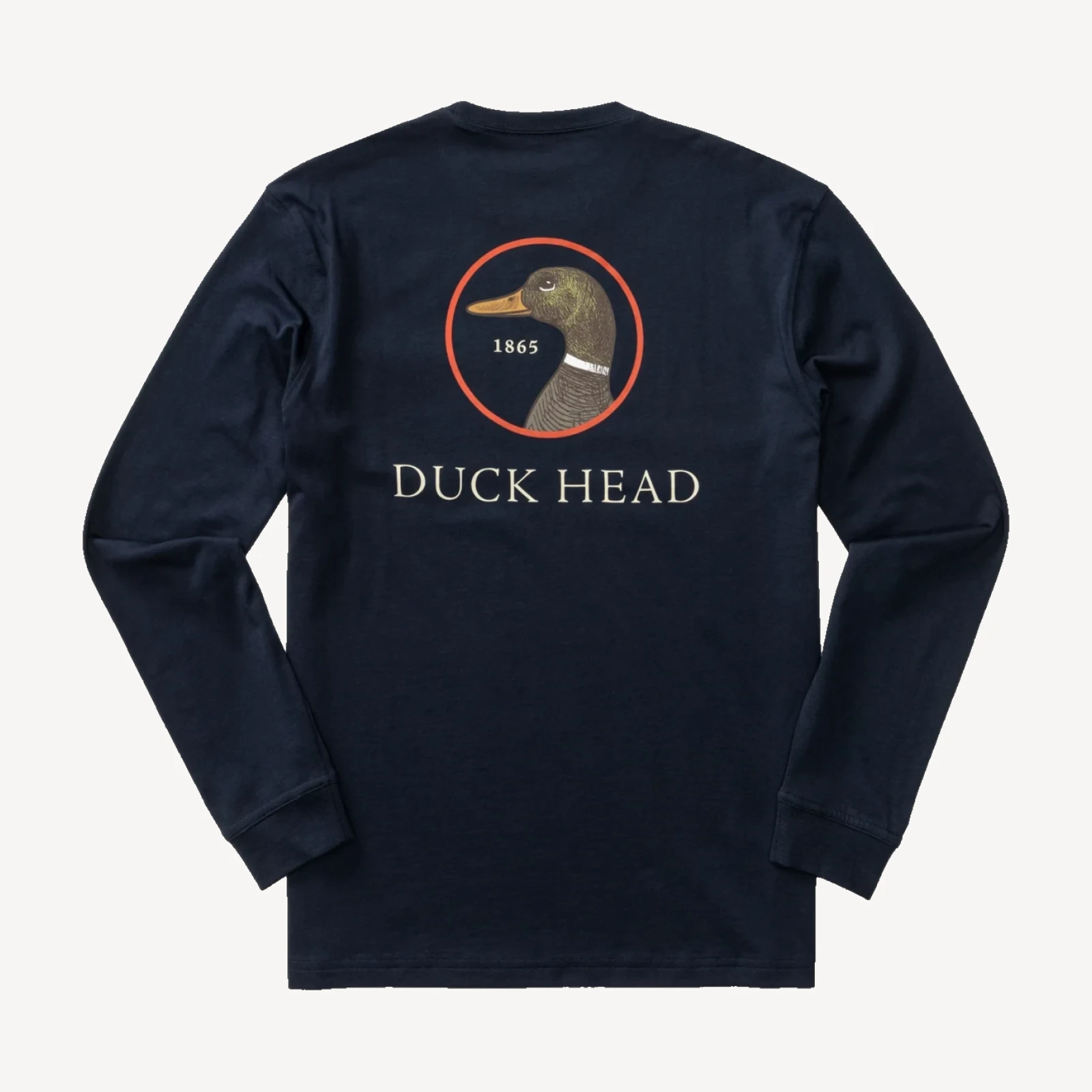 Logo Long Sleeve T-Shirt - Deep Navy