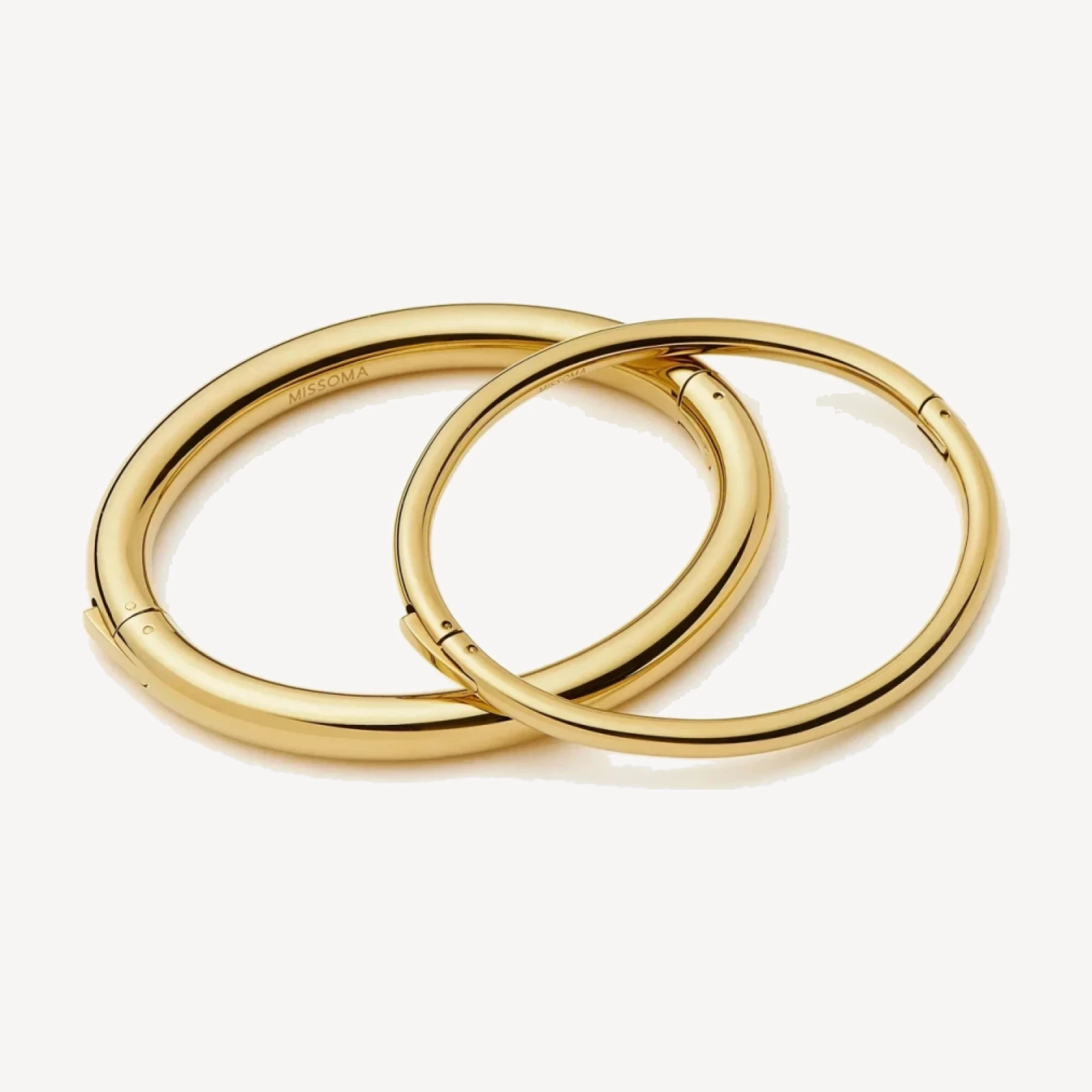 Chunky Bangle Set | 18ct Gold Plated