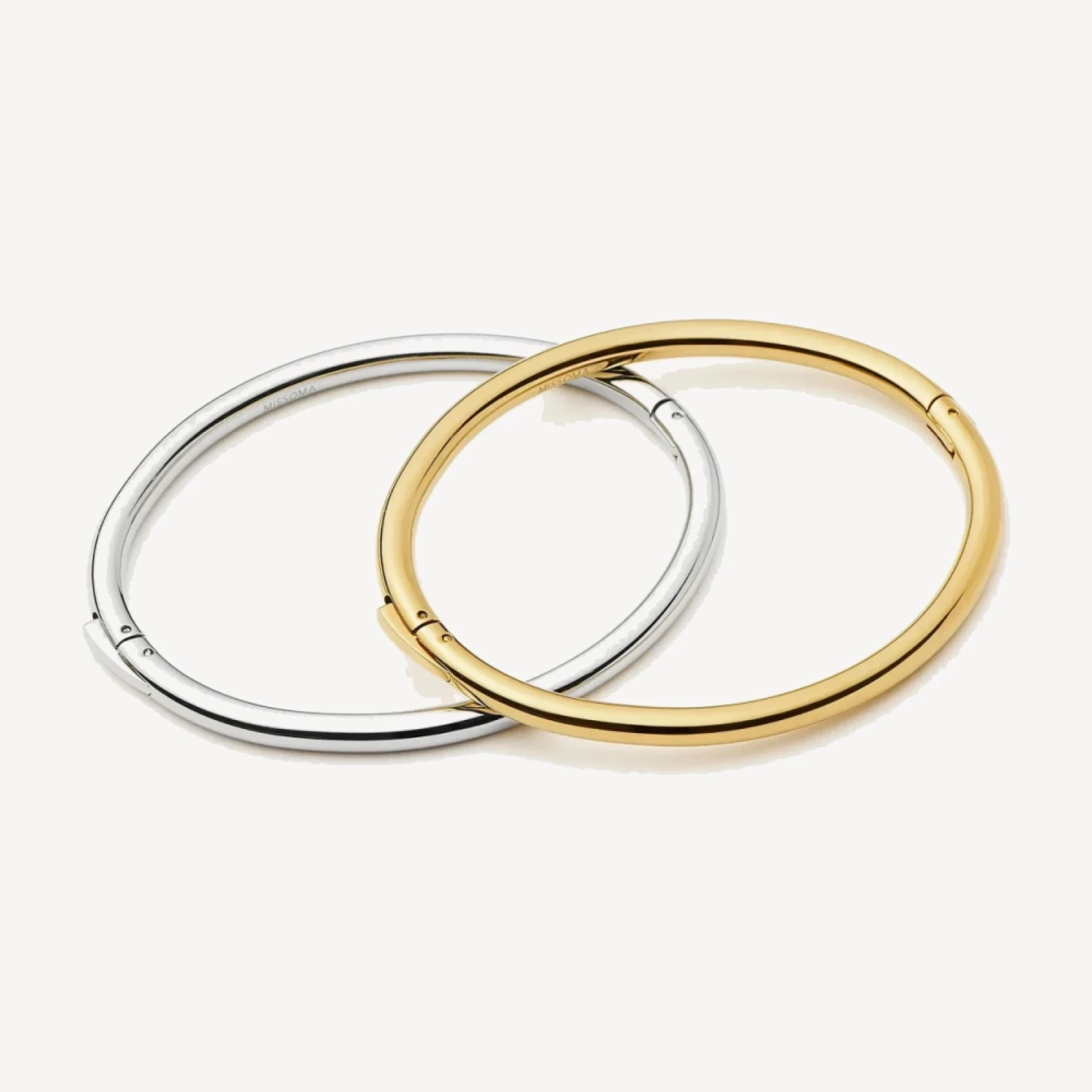 Classic Bangle Set | Mixed Metal