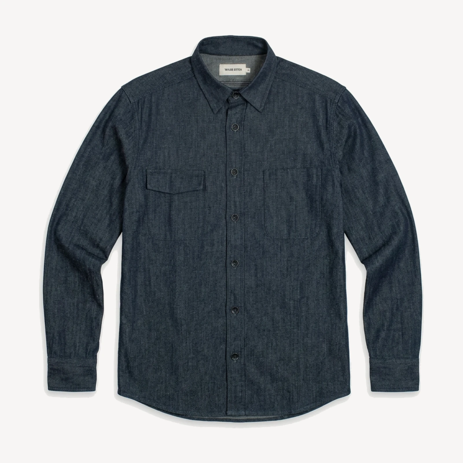 The Utility Shirt in Swift Mills Denim