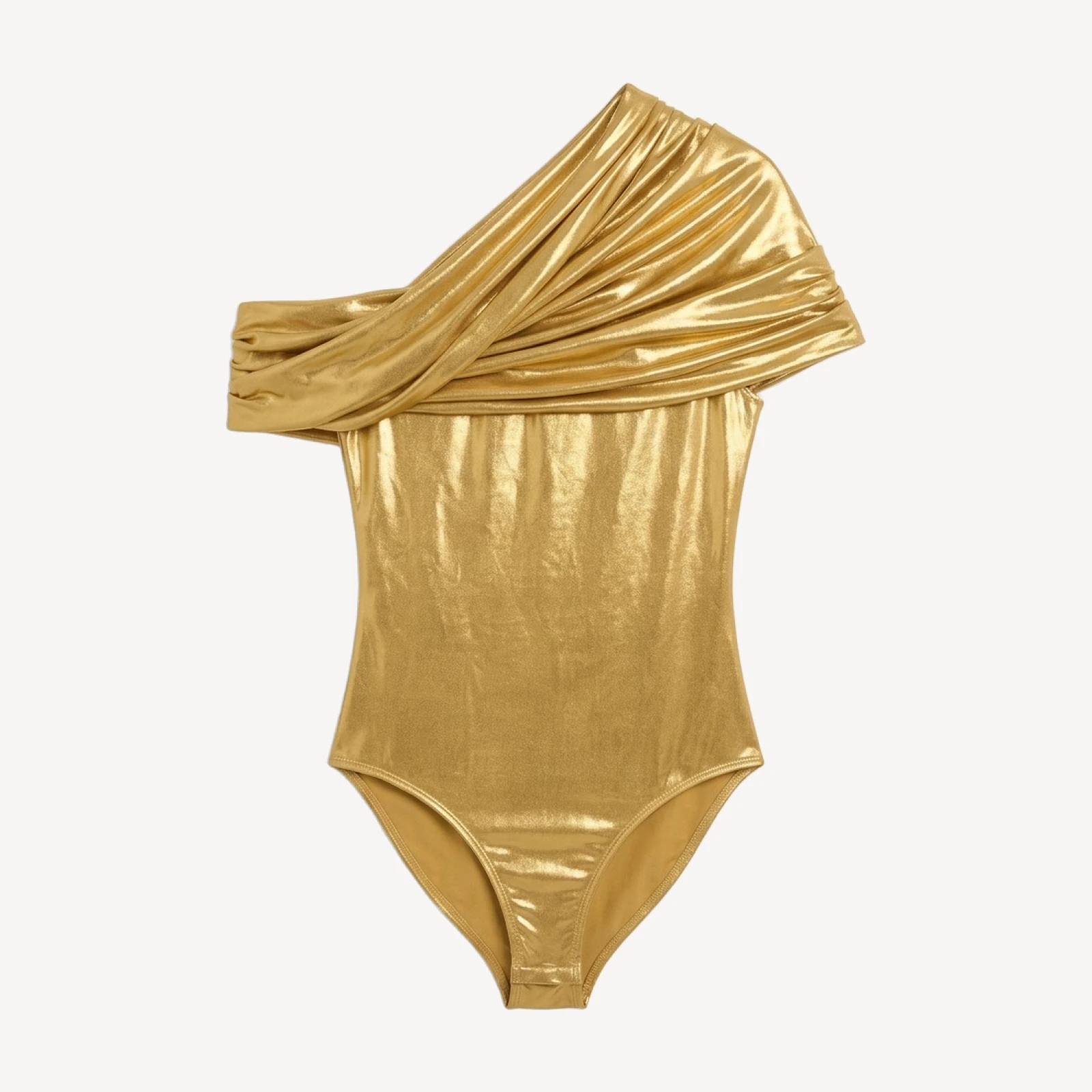 SLEEVELESS COWL NECK BODYSUIT