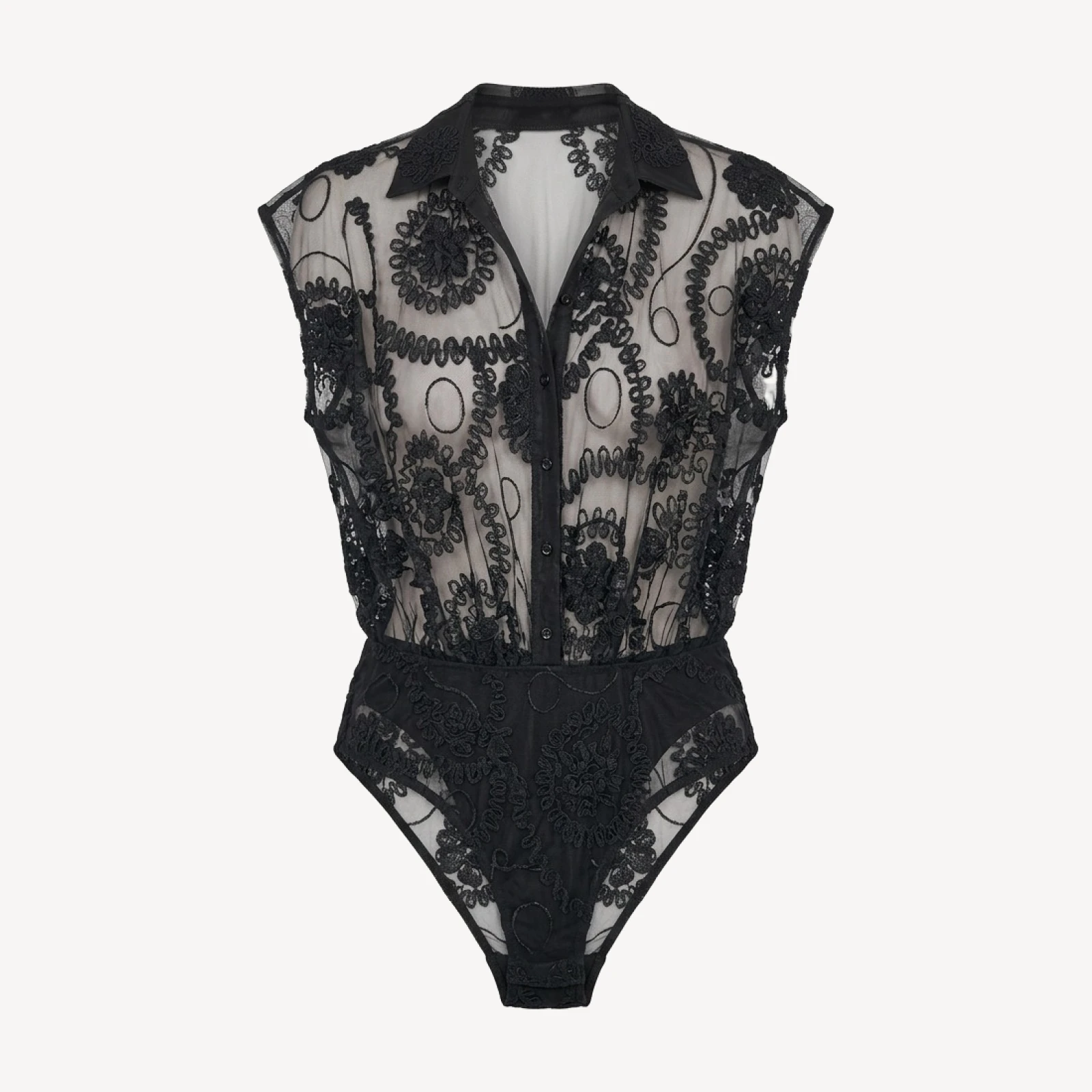 OVERSIZED NK SLEEVELESS BODYSUIT