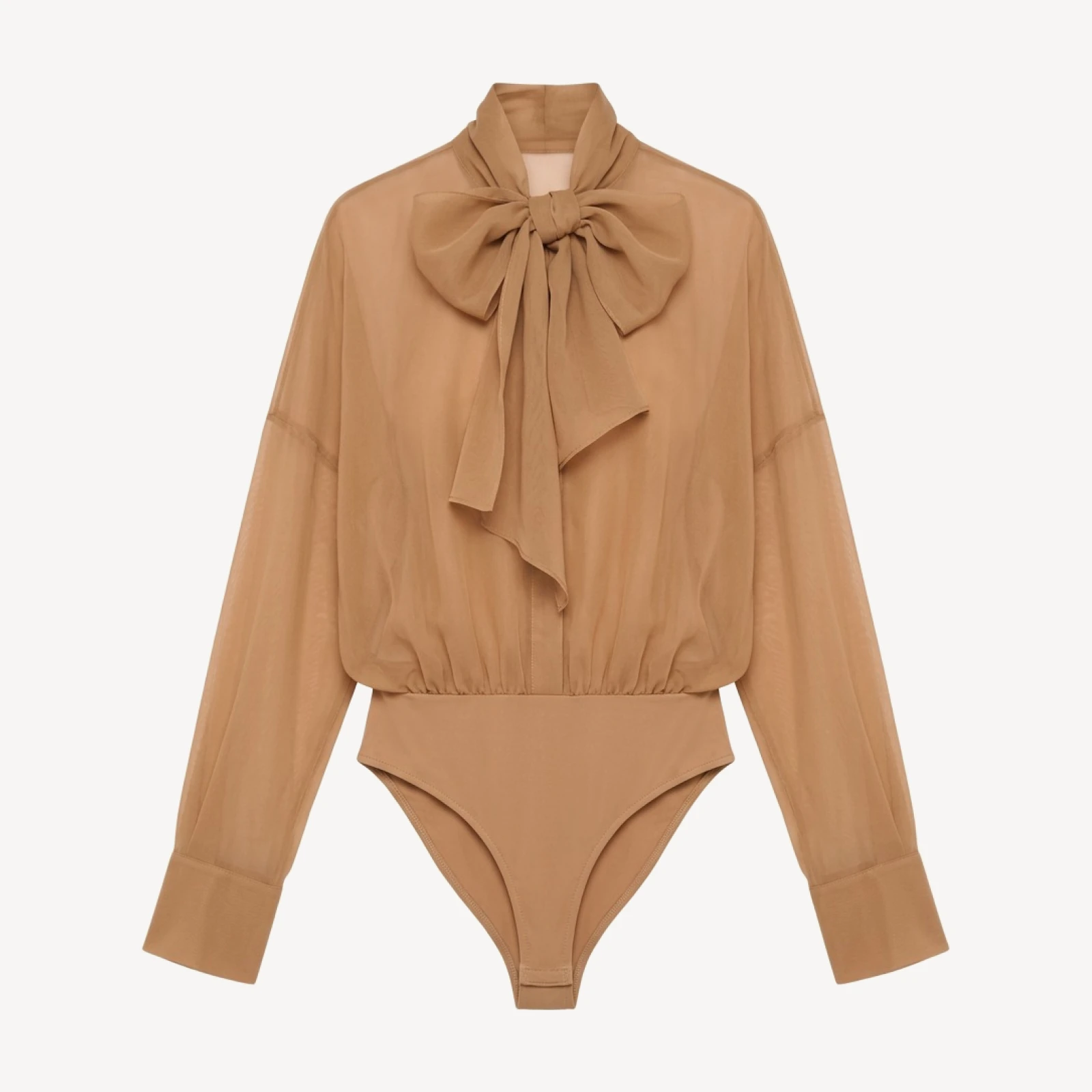 OVERSIZED NK BODYSUIT WITH BOW