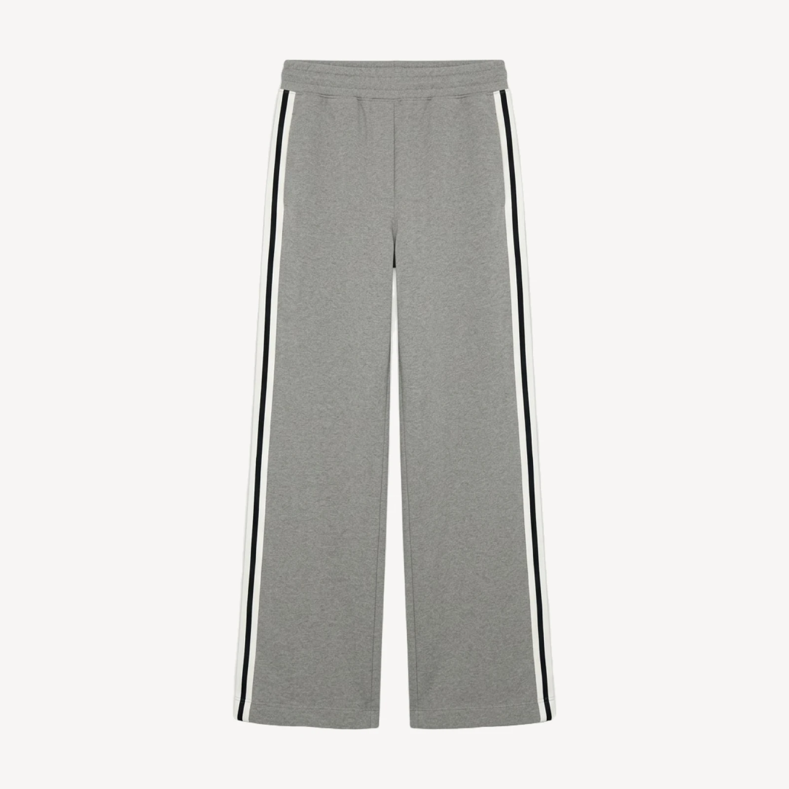 SIDE STRIPE FLAT FRONT WIDE PANT