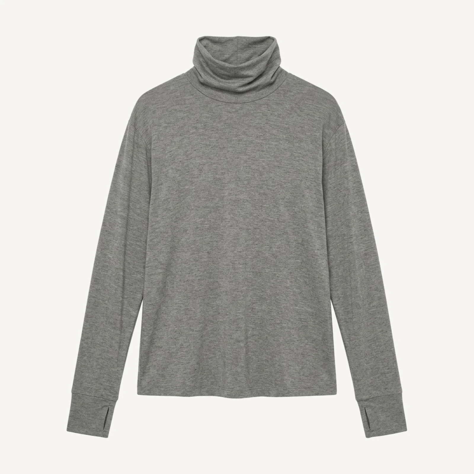 LONG SLEEVE TURTLENECK EASY FIT TOP