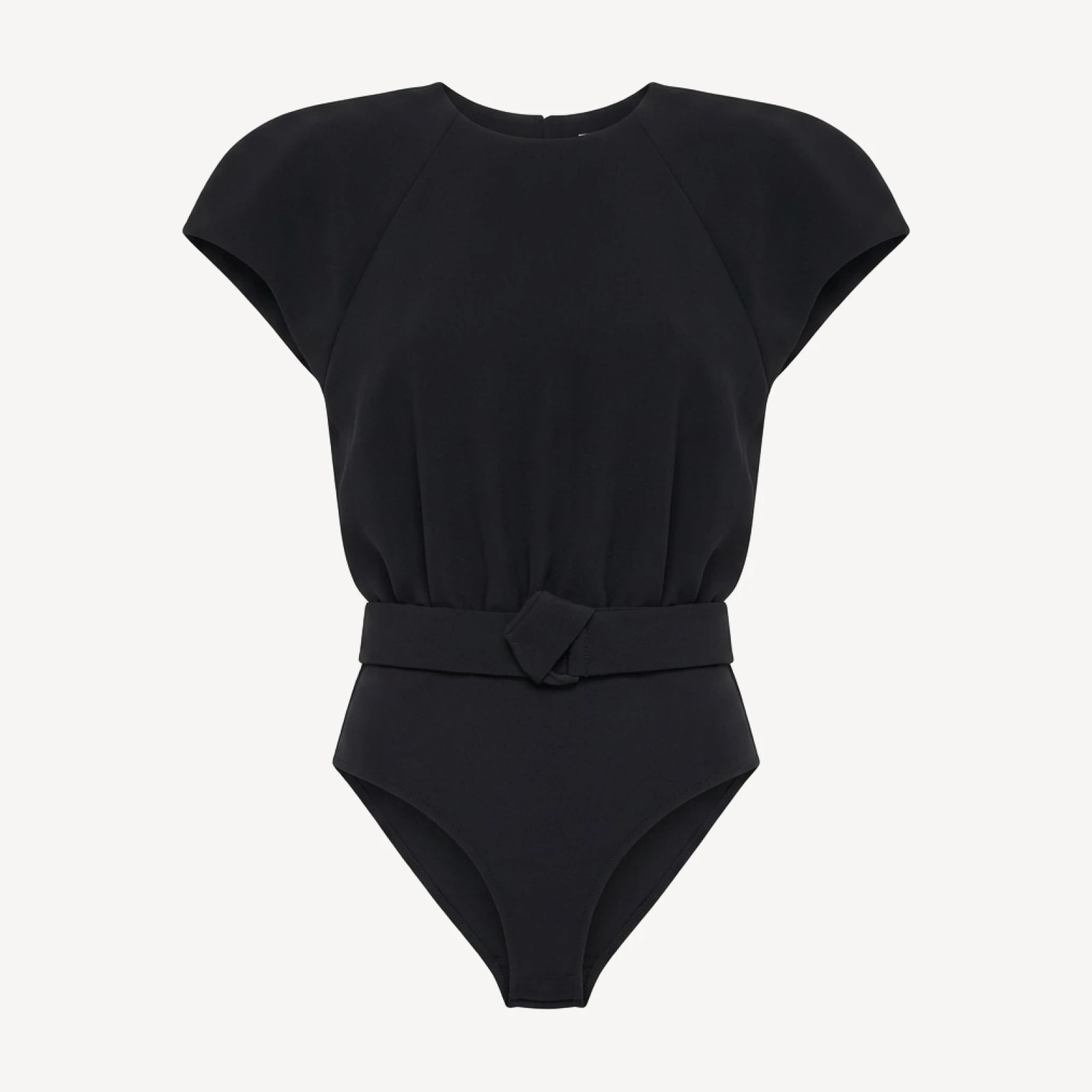 CAP SLEEVE BOMBER BODYSUIT