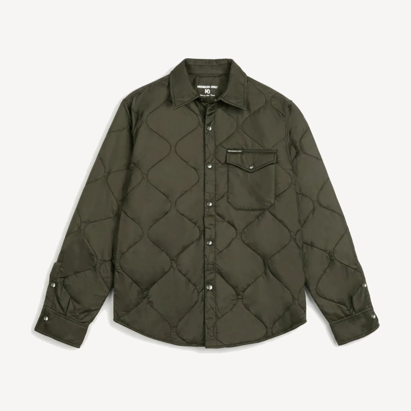 Women's Oversized Quilted Shirt Jacket