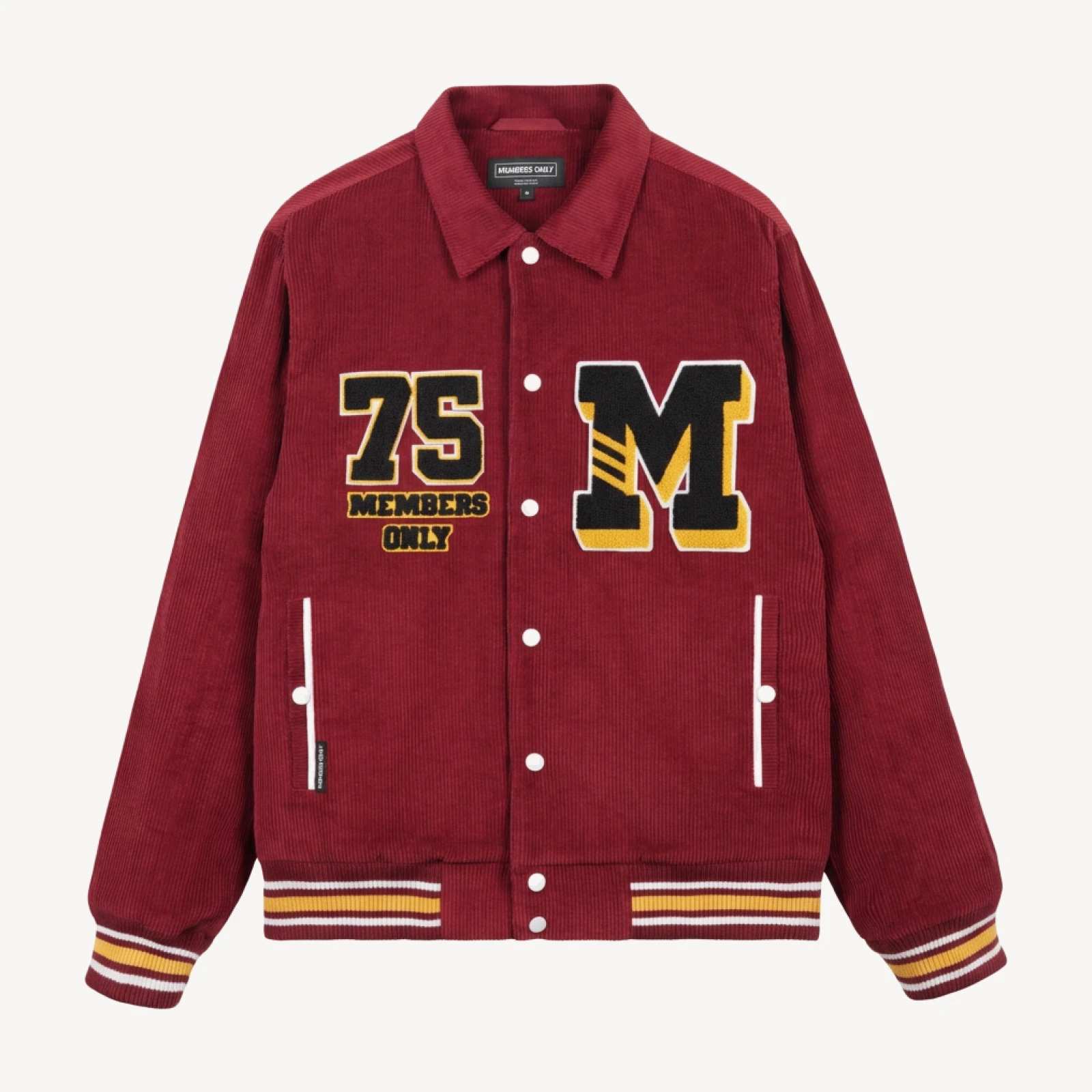 Women’s Oversized Corduroy Varsity Jacket