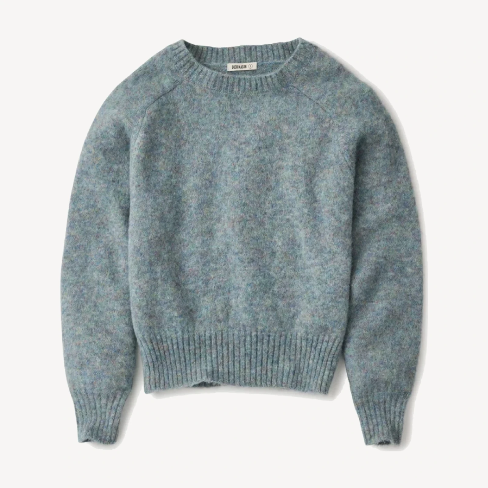 Marled Reef Shaggy Alpaca Crew