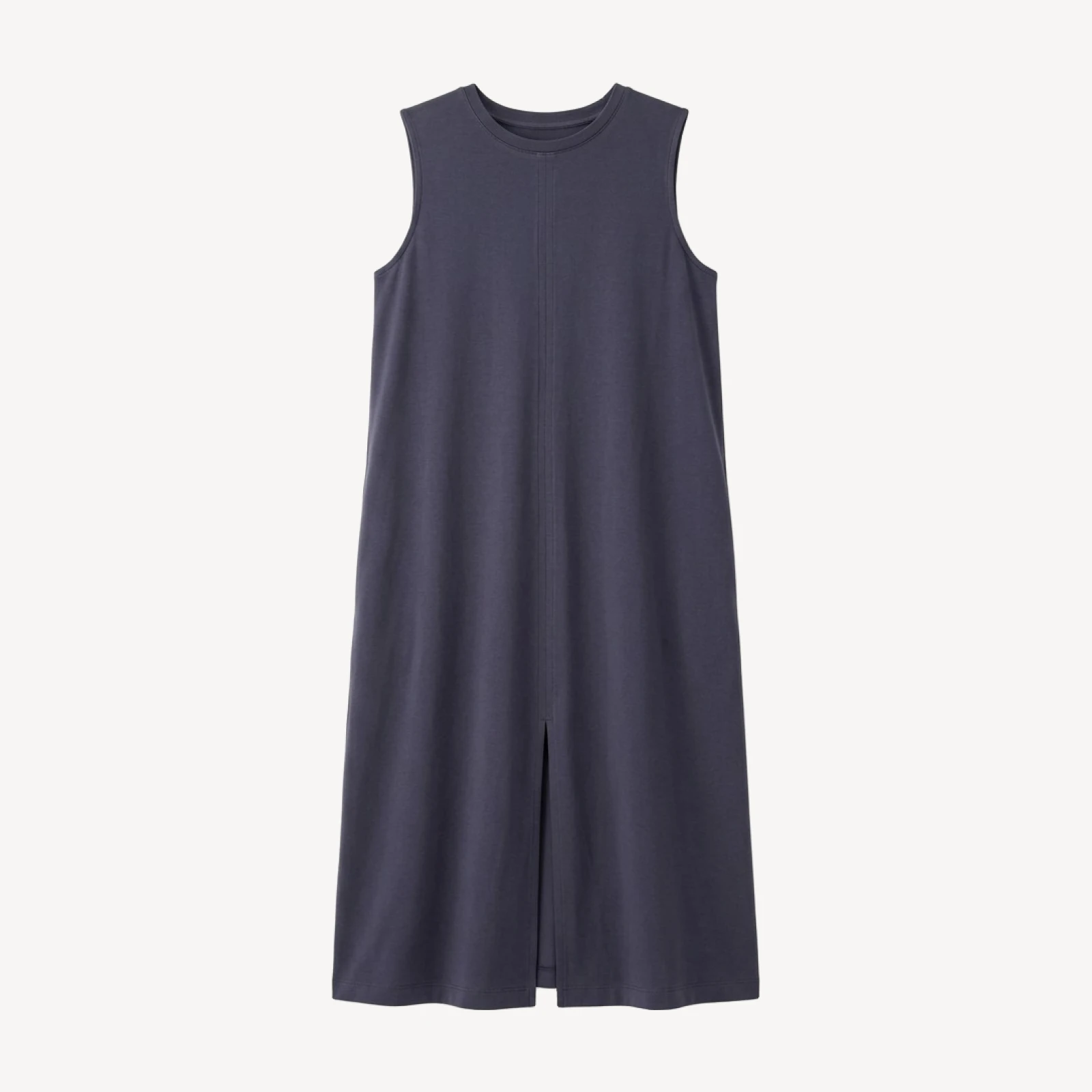 Eileen Fisher Pima Cotton Crewneck Dress