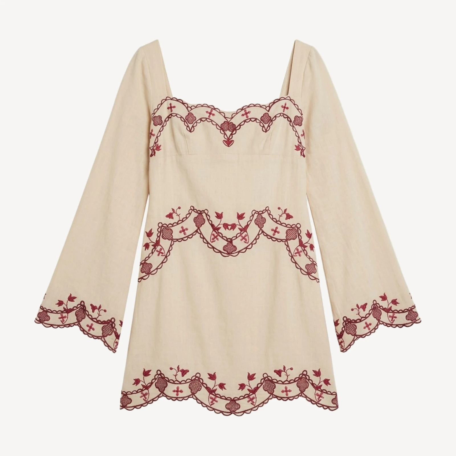 Free People Bali Marlene Mini Dress