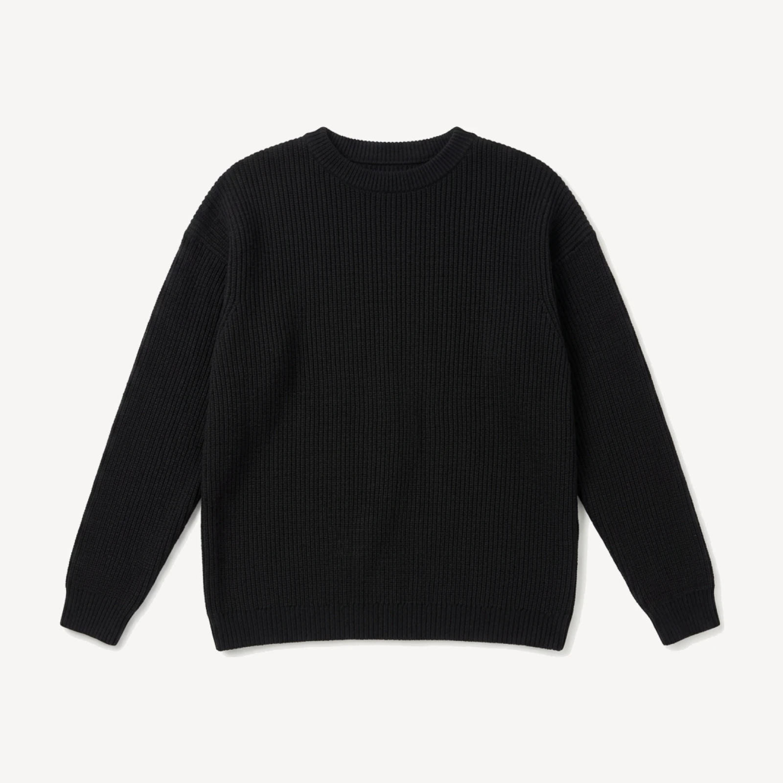 Charles Sweater - Soft Black Sweater
