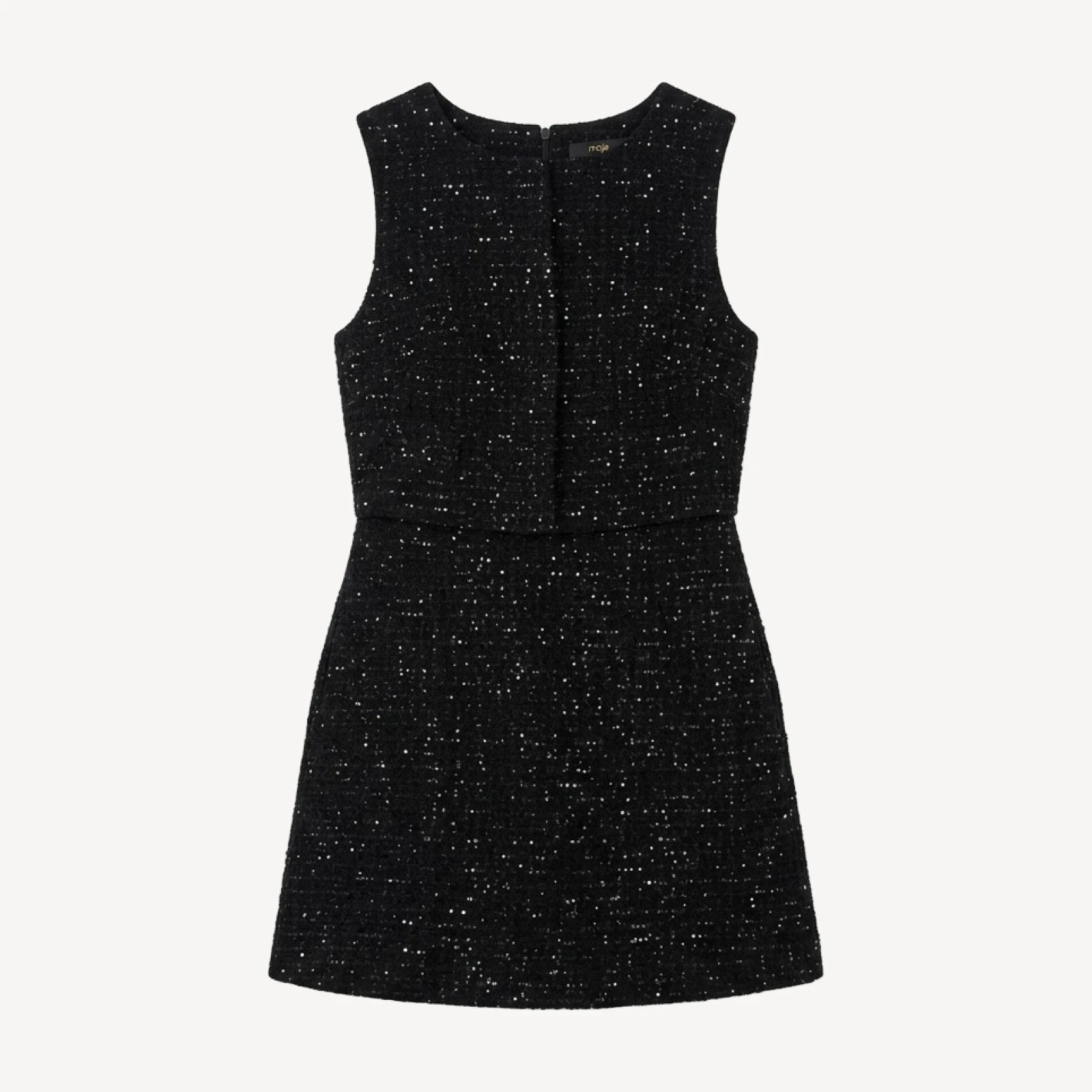 Maje 2 in 1 Sequin Tweed Jacket & Mini Dress Set
