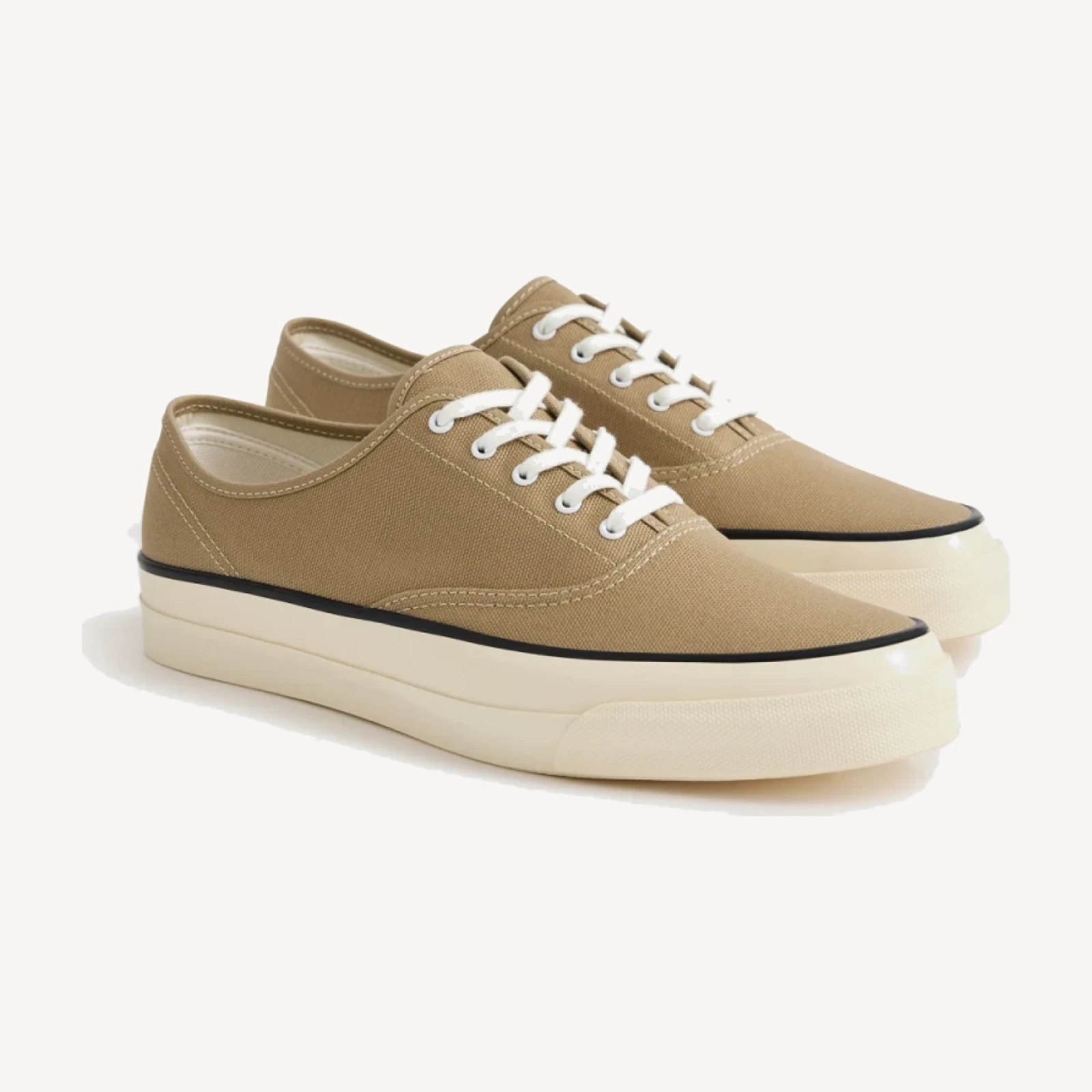 Taupe Moonstar x Buck Mason Deck Shoe
