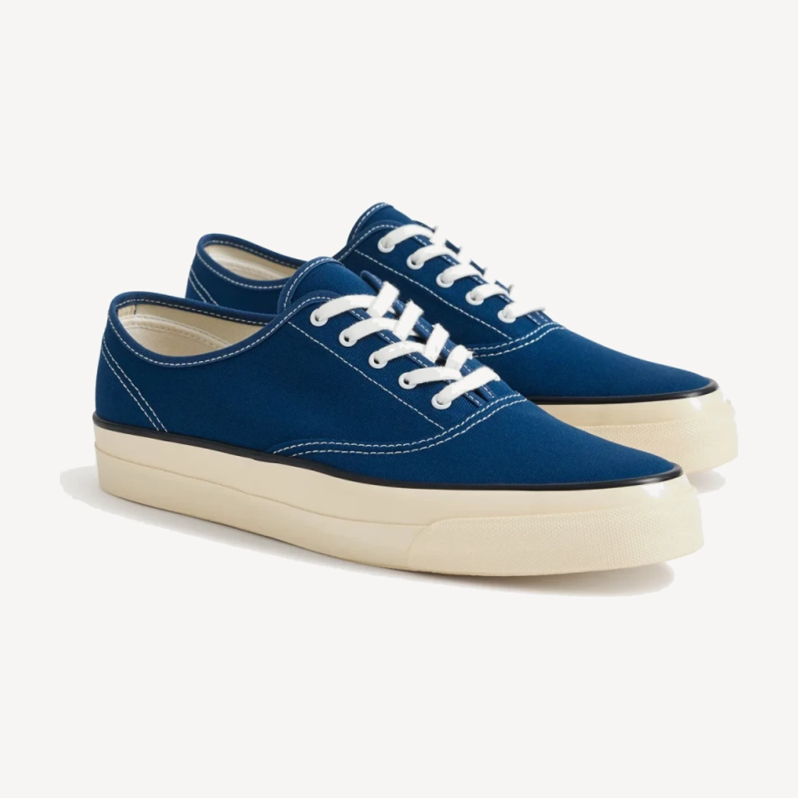 Navy Moonstar x Buck Mason Deck Shoe