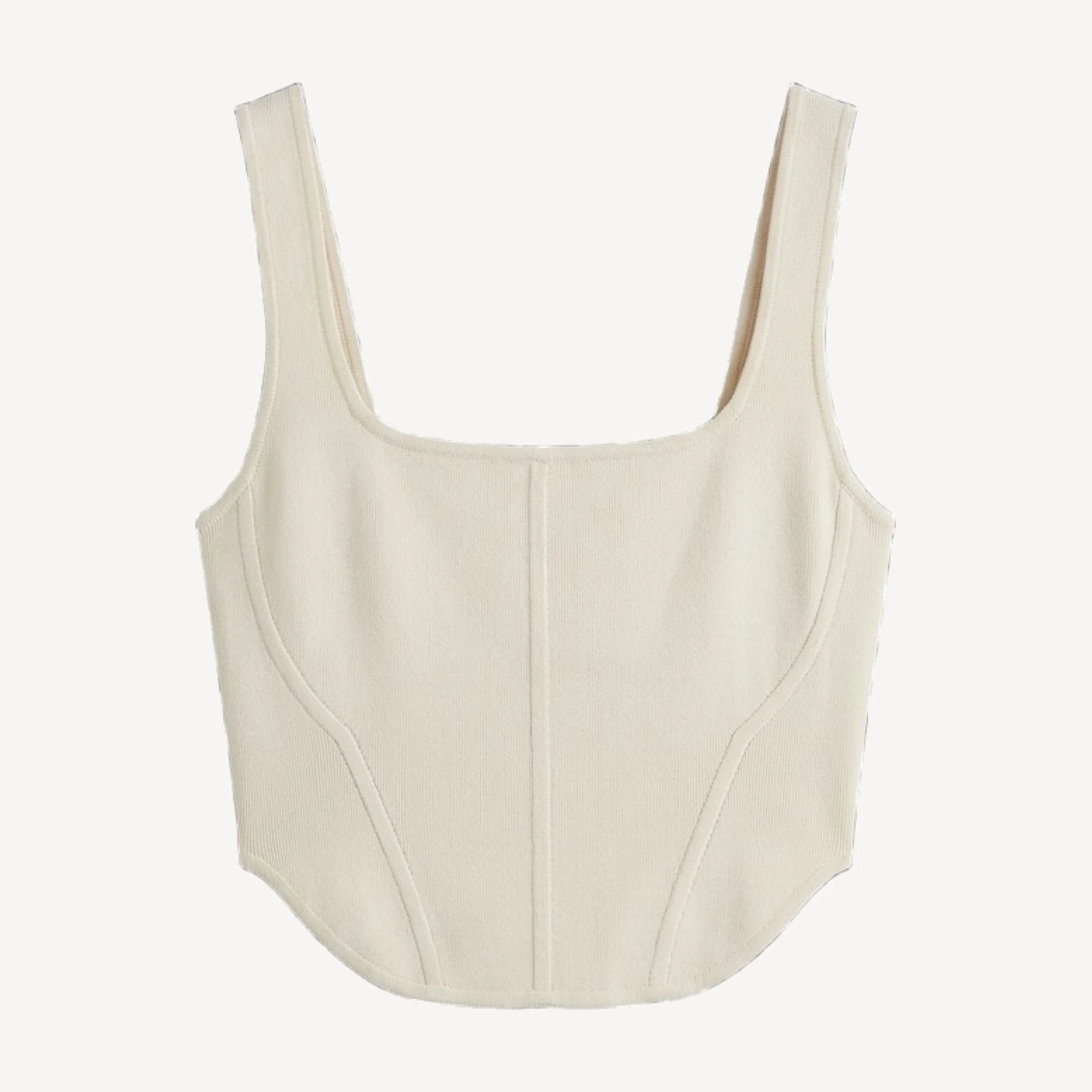 Sculpt Knit Bustier Tank