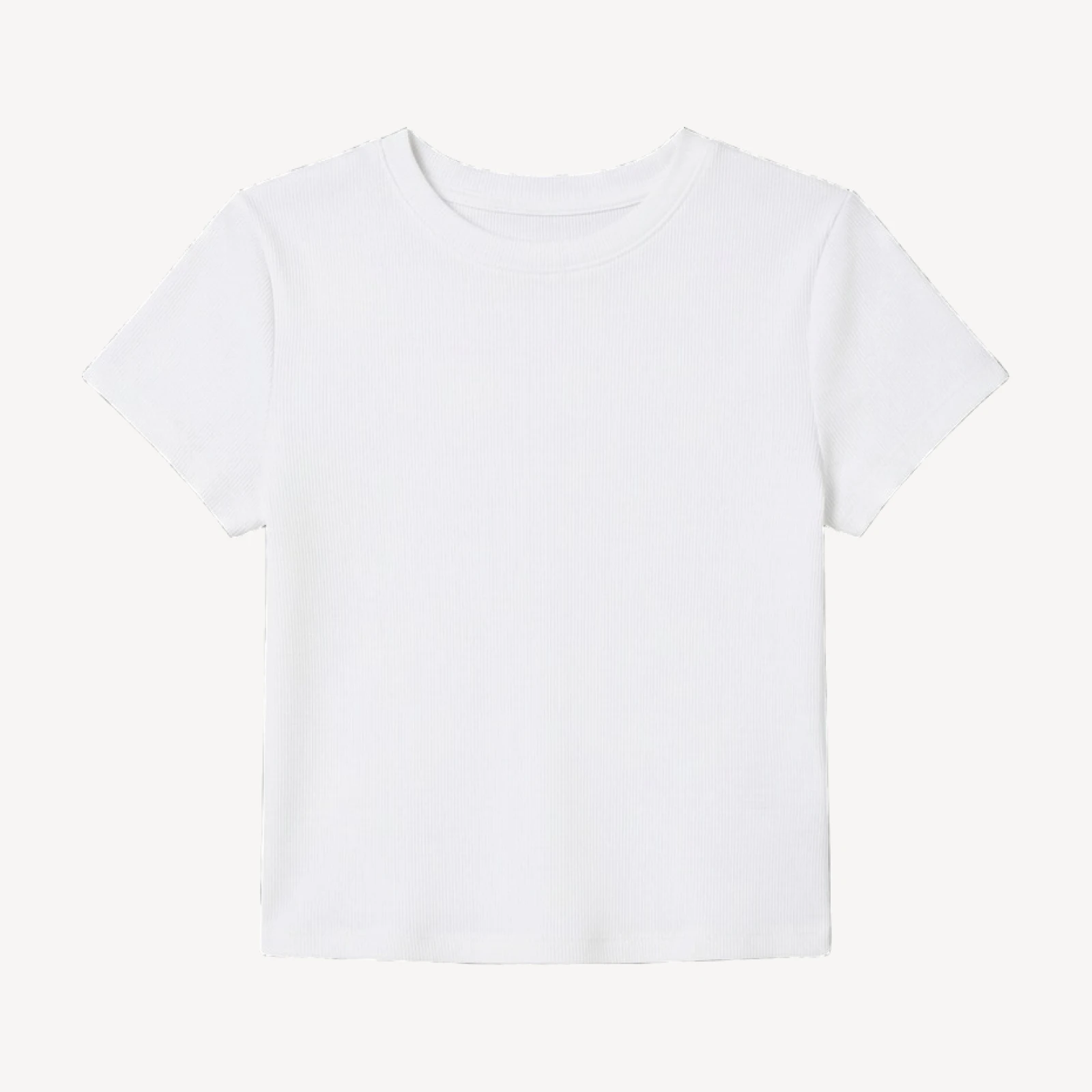HomeStretch™ Rib Tune Waist T-Shirt