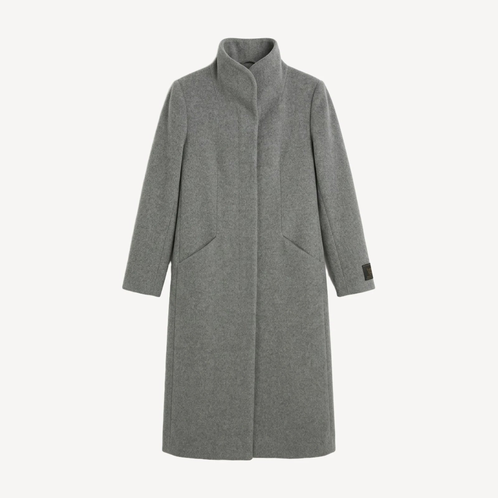 The Cocoon Long Coat - Wool Cashmere