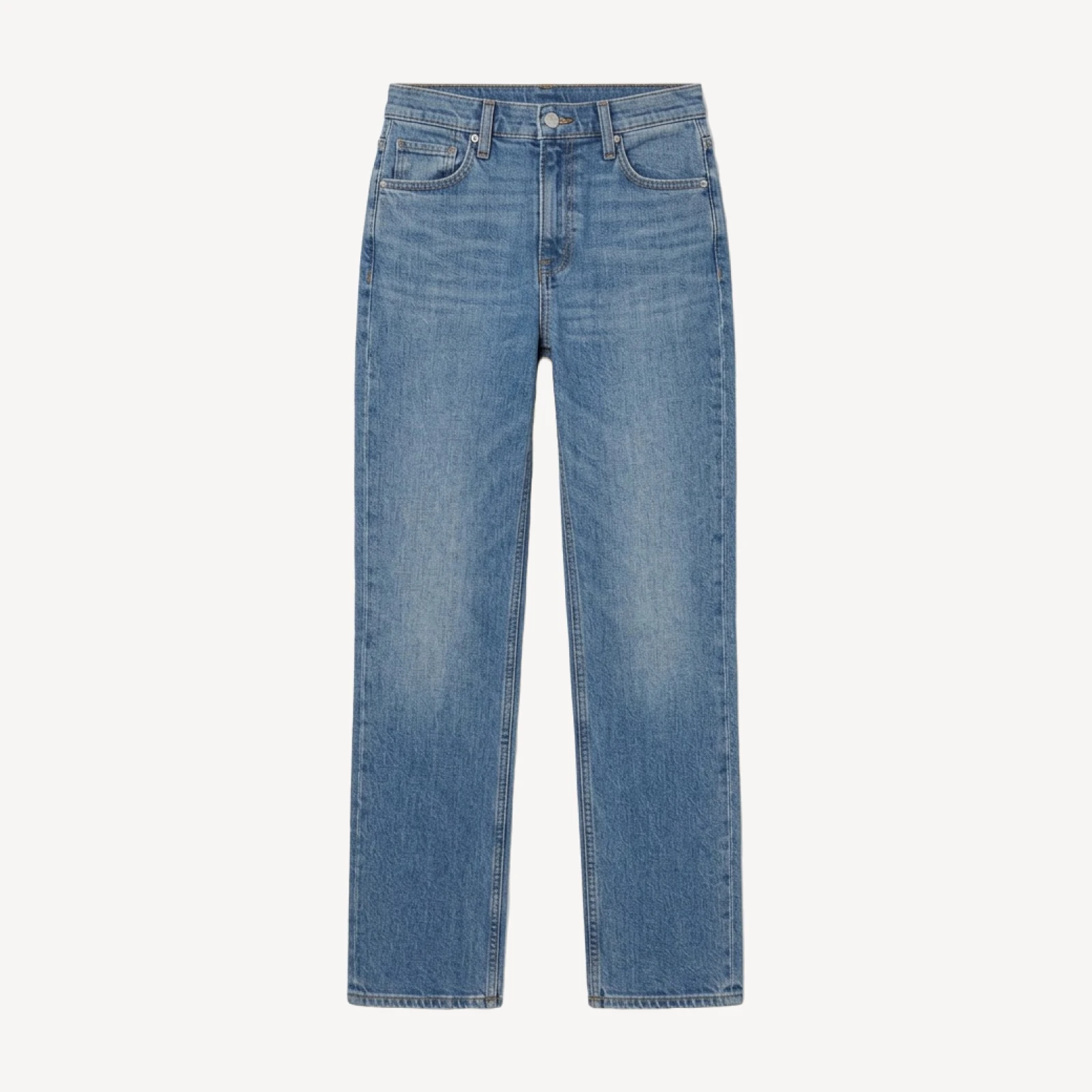 Denim Forum The Arlo Hi-Rise Straight Jean