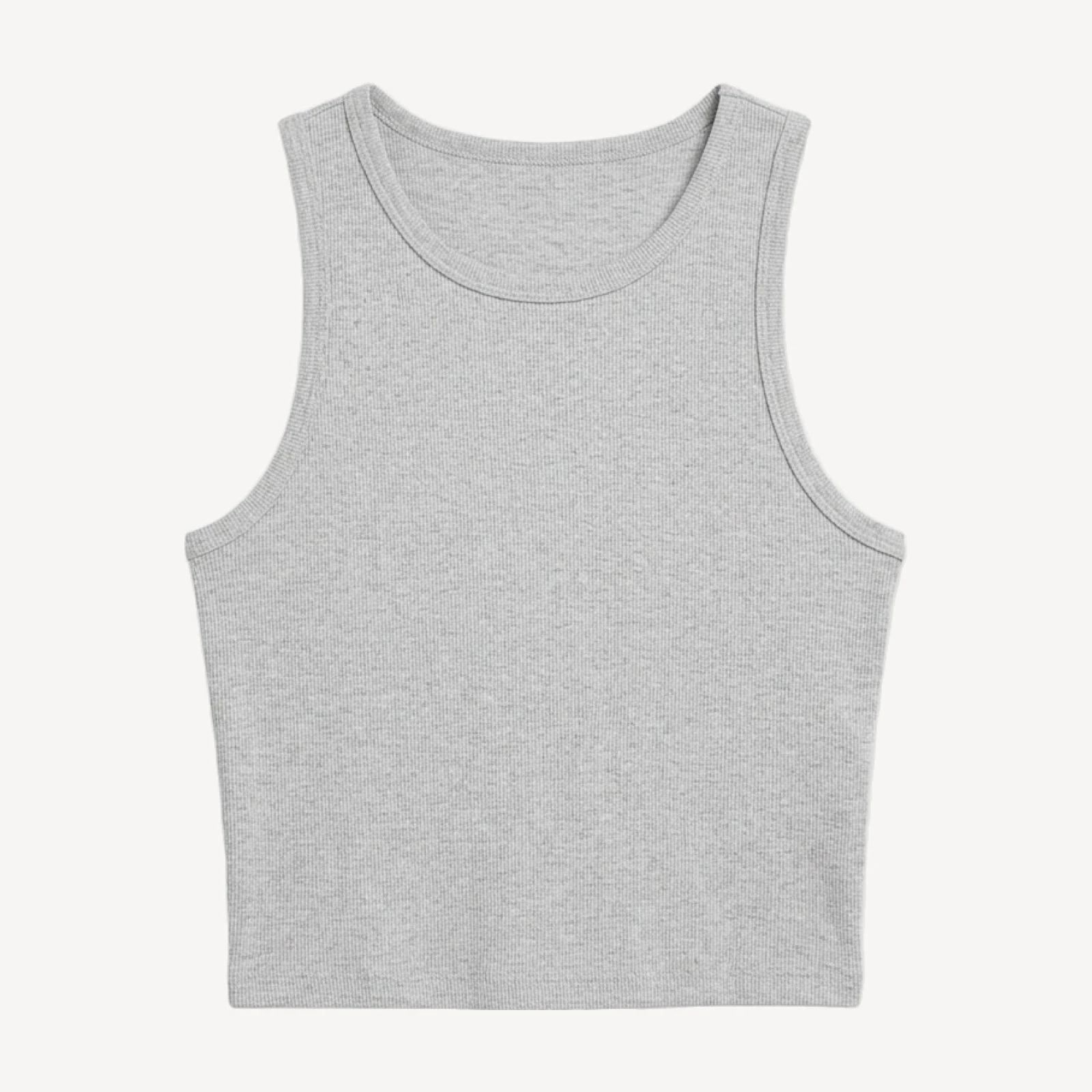 HomeStretch™ Rib Crew Waist Tank