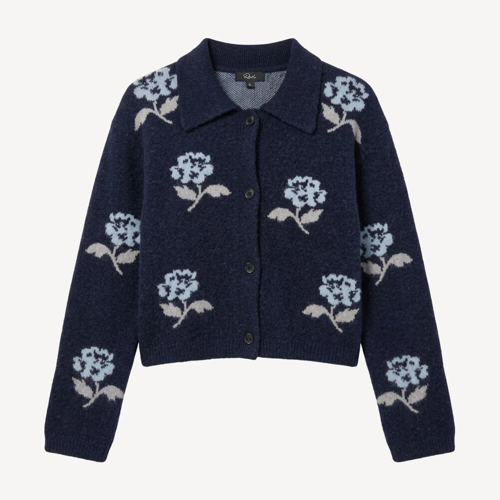 Rails Amber Relaxed Fit Collared Cardigan