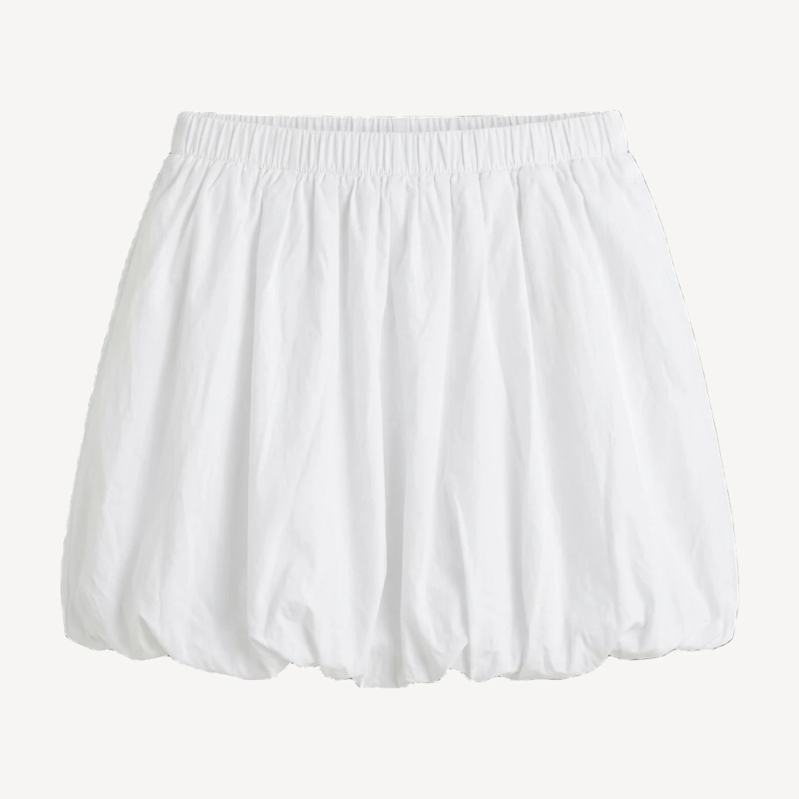 Bubbly Poplin Mini Skirt
