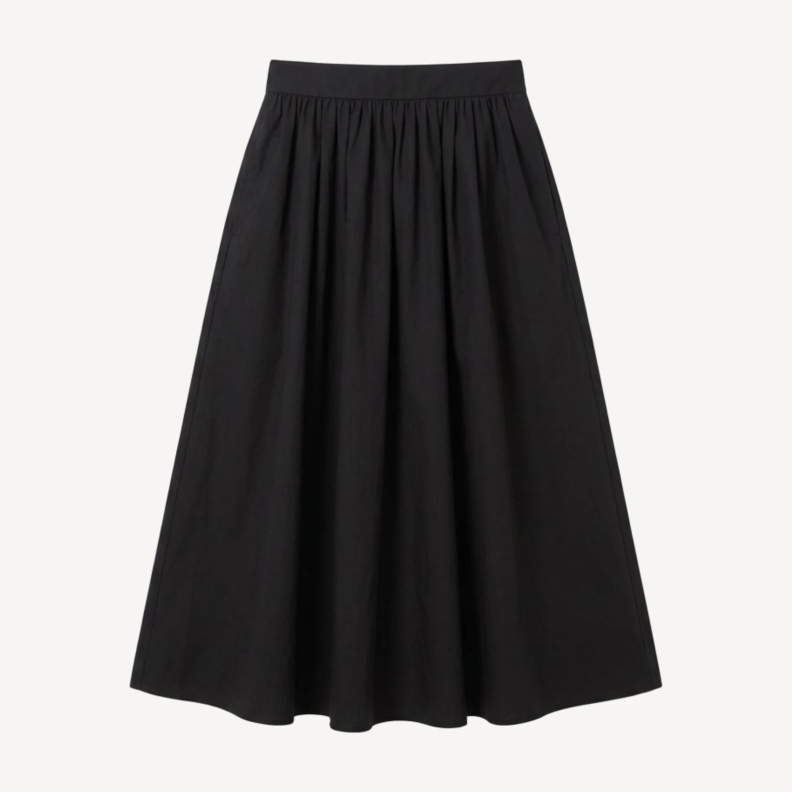 Luminary Poplin Skirt